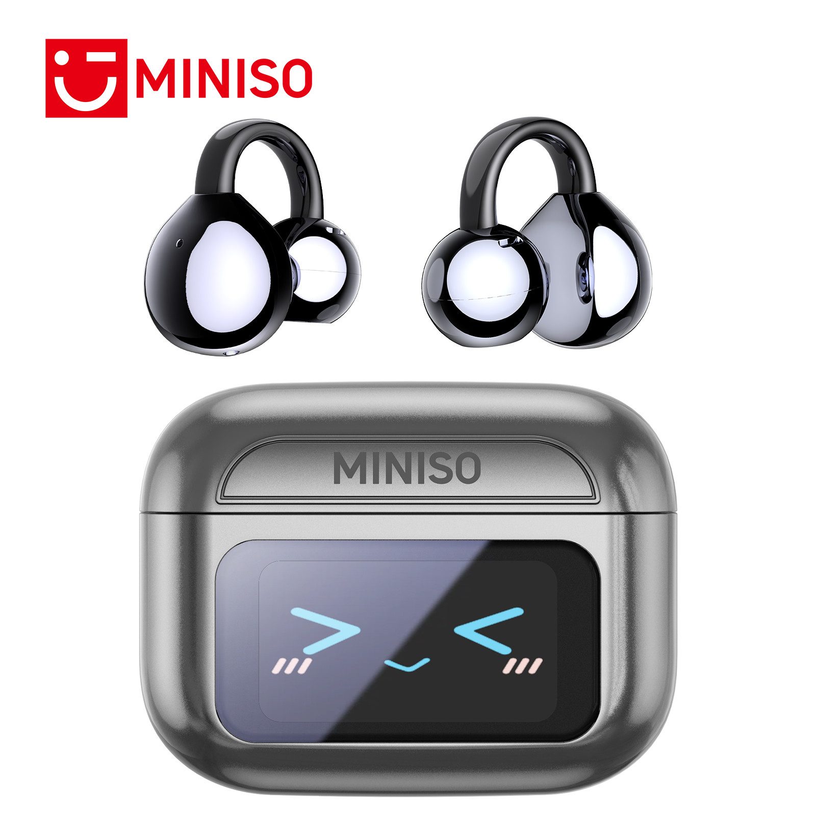 MINISO MINISO MS201 offener Kopfhörer : 134-Sprachen-Übersetzung Bluetooth-Kopfhörer