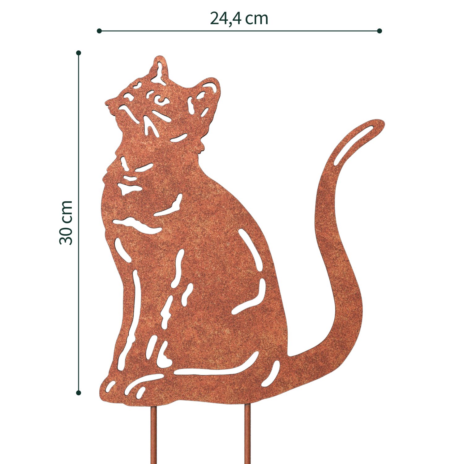 VERDOBA Gartenfigur Gartenstecker in Rost & günstig online kaufen