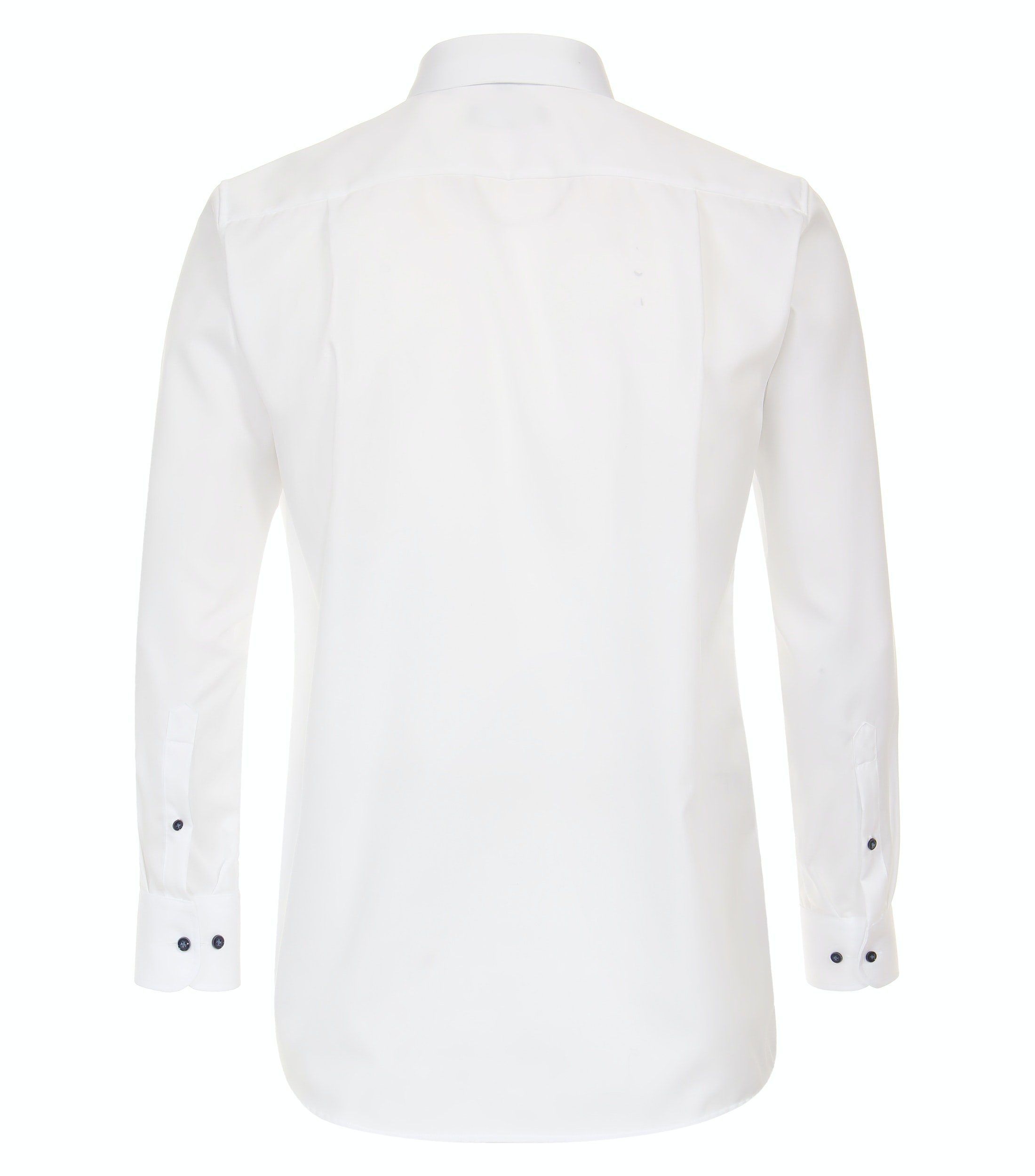 Weiß (000) - CASAMODA - - Langarm Businesshemd Weiß Comfort - Fit Einfarbig Businesshemd