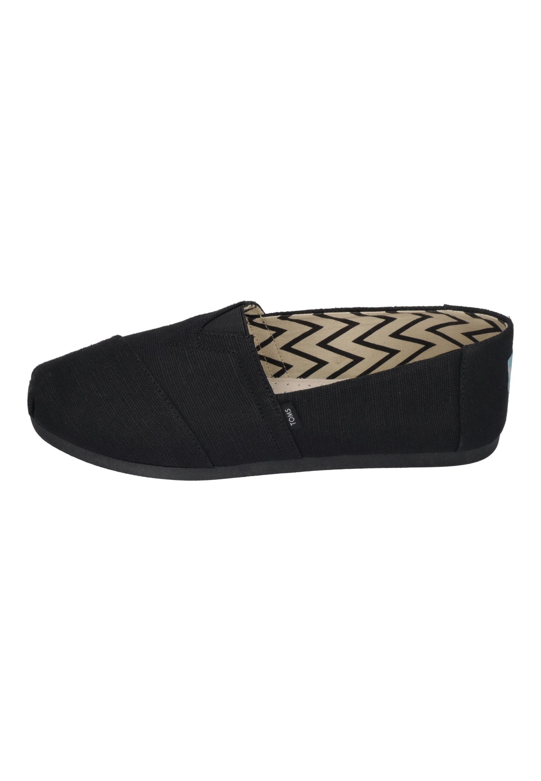 TOMS ALPARGATA Espadrille Black Black Heritage