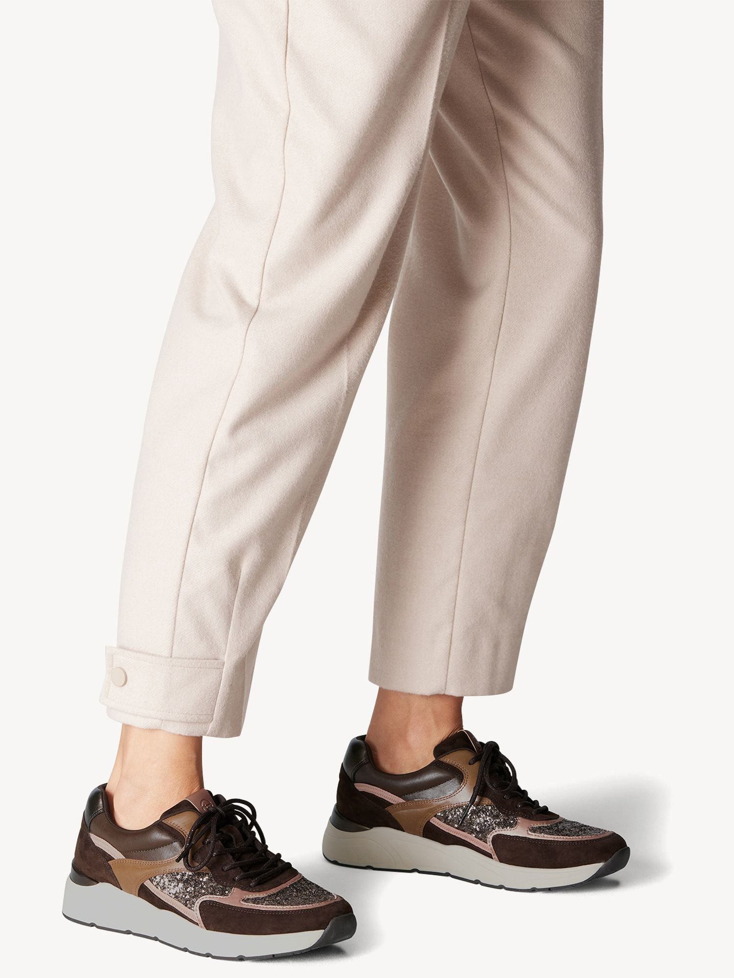 Tamaris mit Schnürsenkel kein Absatz 1-23745-43 Sneaker