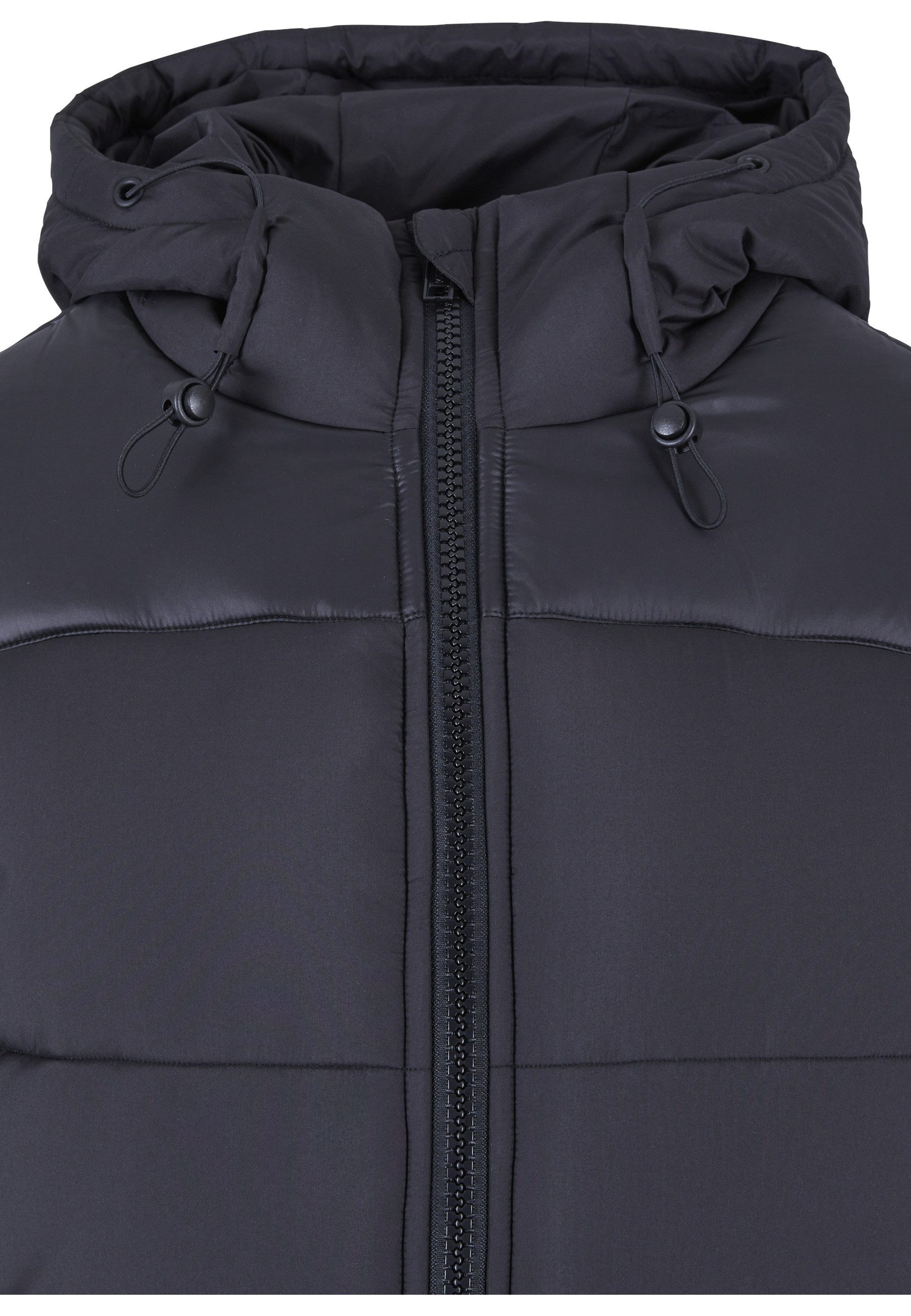 URBAN CLASSICS Winterjacke Urban Classics Damen Ladies Hooded Mixed Puffer Coat (1-St)