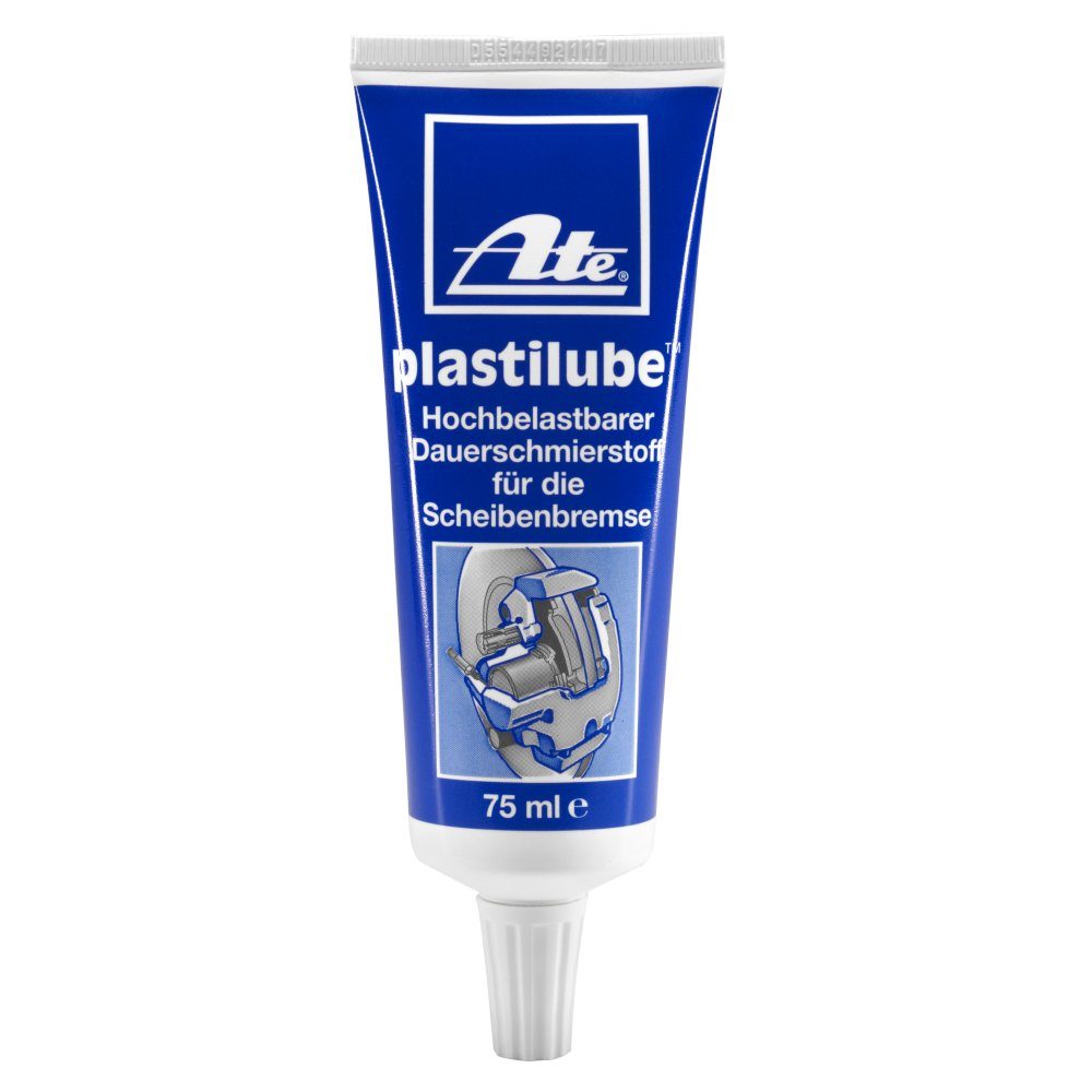 Ate Montagepaste Plastilube 75ml Dauerschmierstoff Paste Bremsen Korrosionsschutz, 75 ml, Hitzebeständig