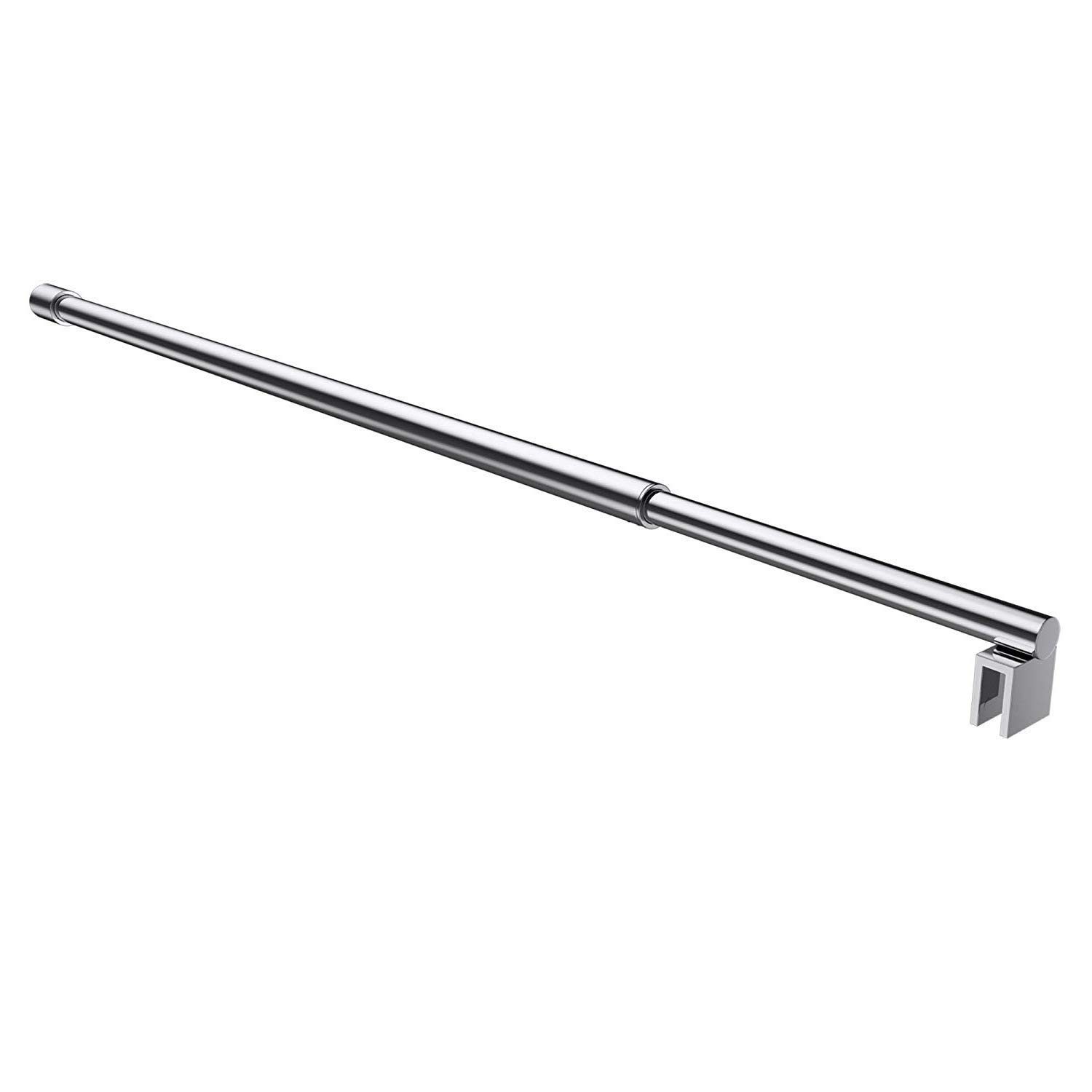 Duschwand-Stabilisationsstange Haltestange für Duschwände Glaswand Stabilisator variabel 70-120cm M1