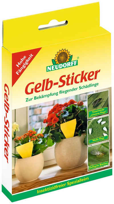 Neudorff Klebefalle Gelb - Sticker, 10 Stk.