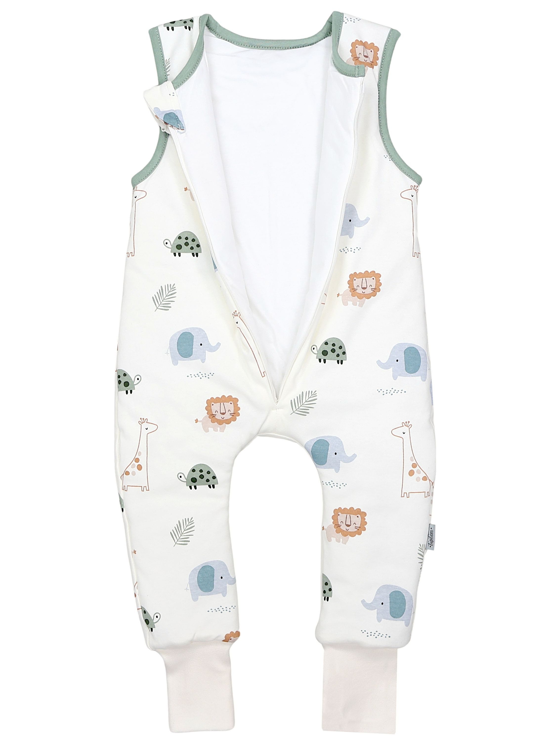 TupTam Babyschlafsack Schlafsack mit Beinen ohne Ärmel 2.5 TOG Ganzjahr – Bild 4 von 5