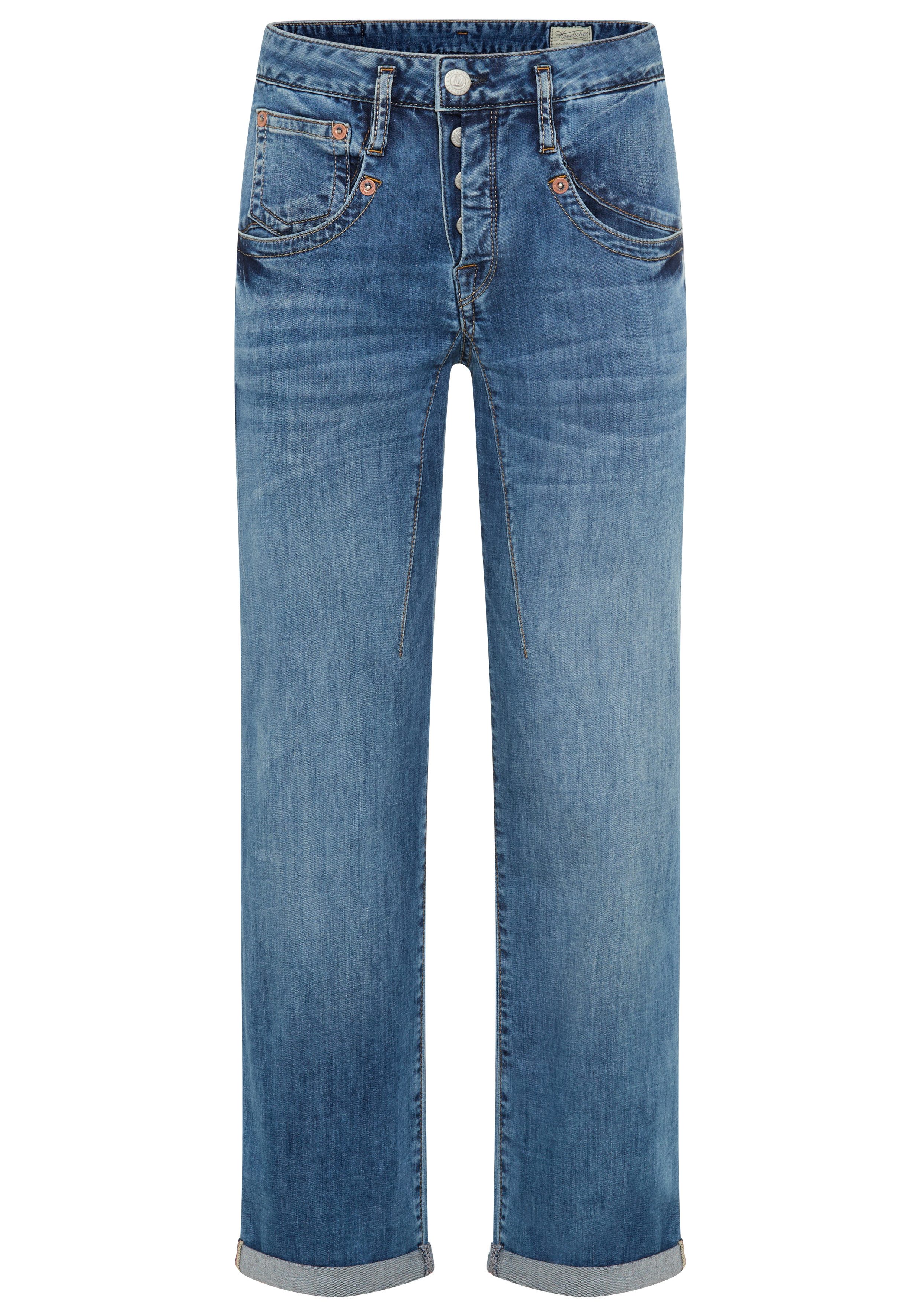 Boyfriend-Jeans Shyra Tap Denim Light