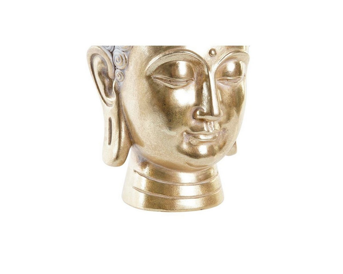 Thumbnail - DKD Home Decor Blumenkasten Blumentopf DKD Home Decor Golden Buddha Harz 17,5 x 17,5 x 21 cm