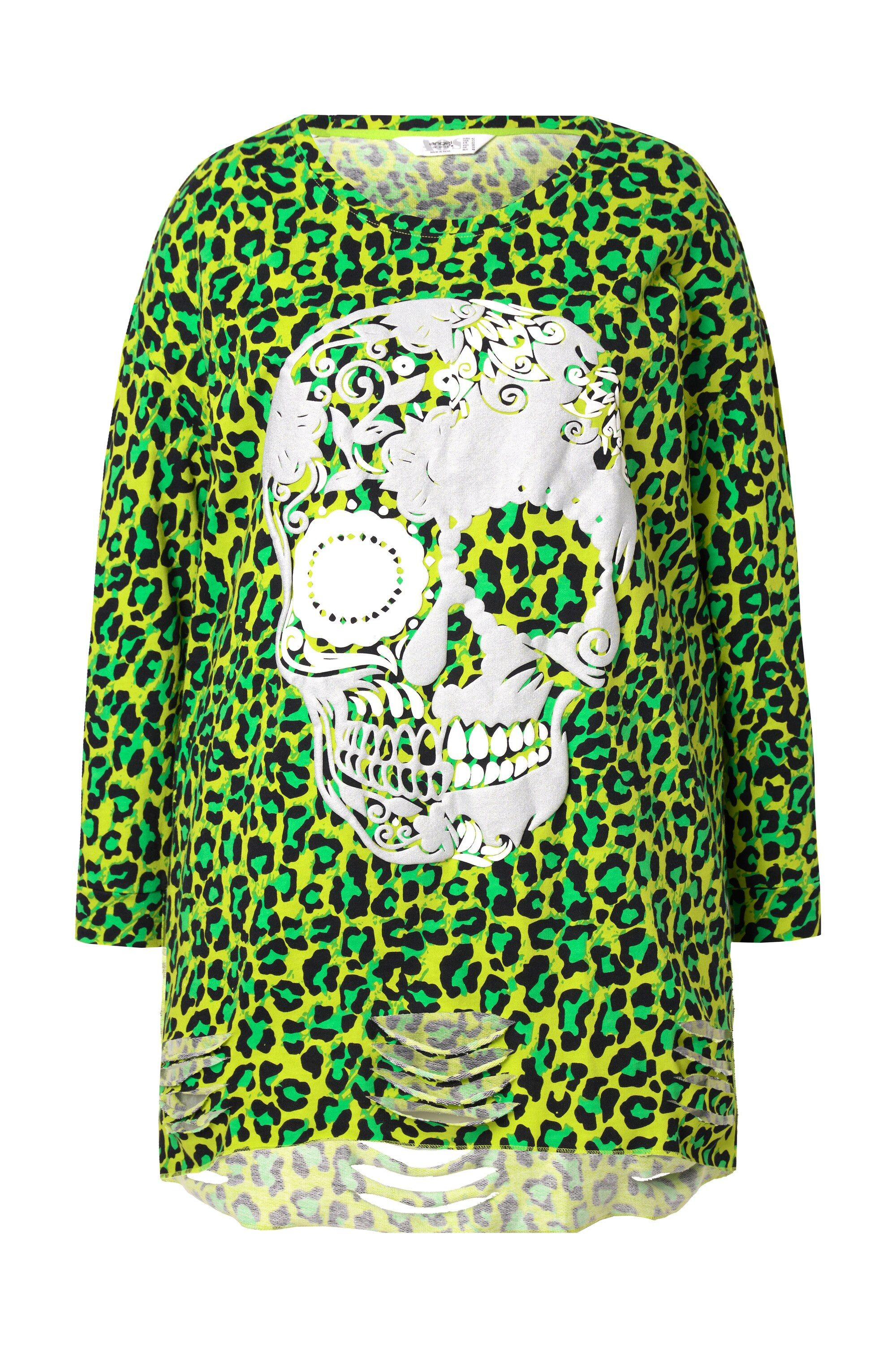 Angel of Style Sweatshirt Sweatshirt Loose Fit Color-Leo Totenkopf günstig online kaufen