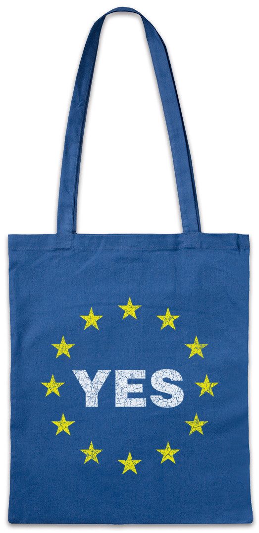 Beuteltasche European Yes Stofftasche Europa Europe Brexit EU Union Flagge Campaign