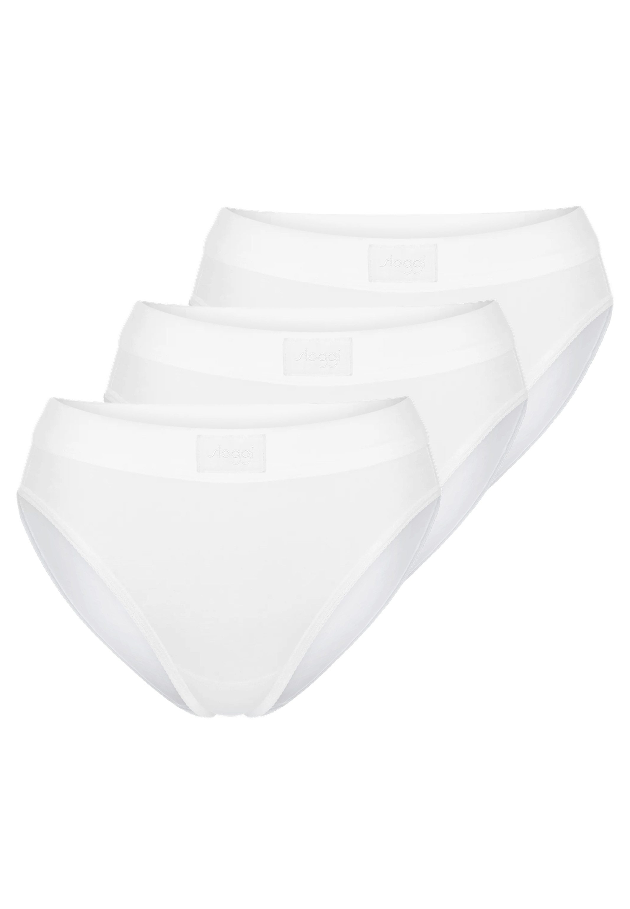 sloggi Tai-Slip 3er Pack Double Comfort T (Spar-Set, 3-St) Tai Slip - Baumwolle - Atmungsaktiv