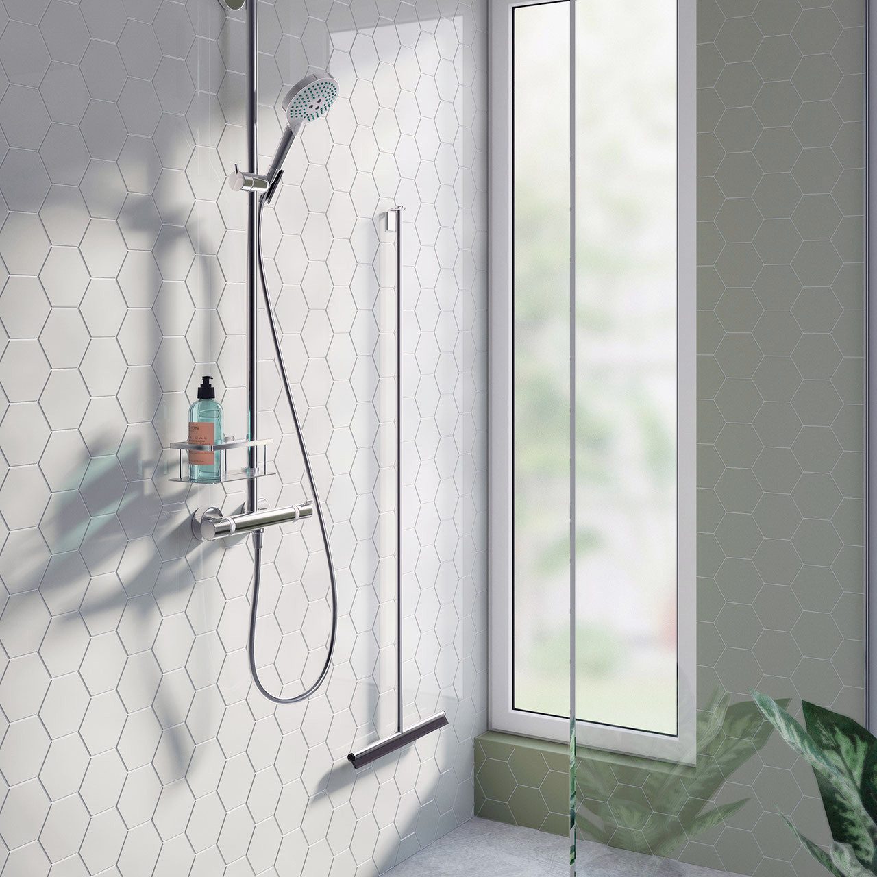 Smedbo Duschkorb SIDELINE Korb für die Brausestange DK3008 günstig online kaufen