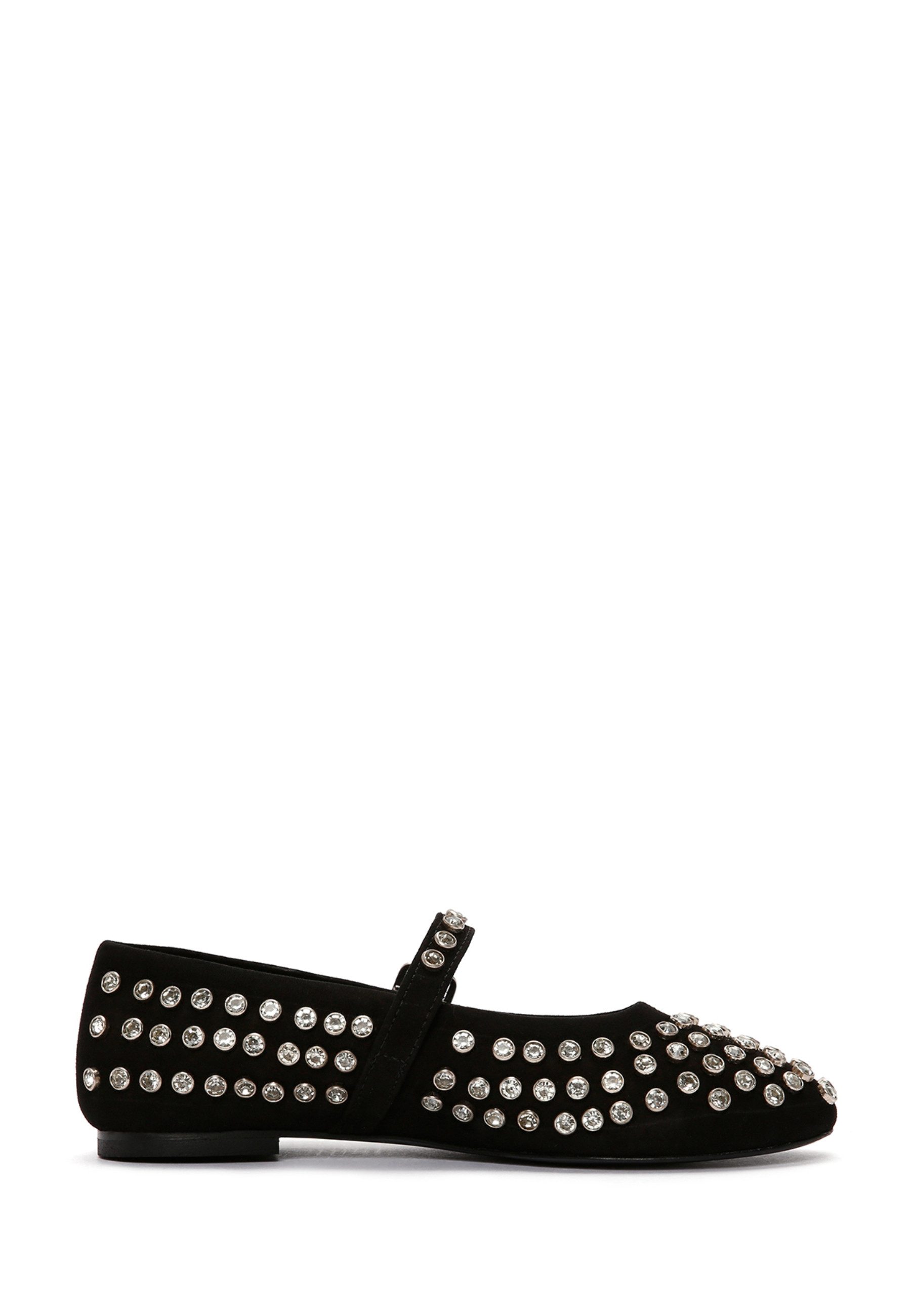 Derimod Ballerinas aus Leder Ballerina Lederfutter, Absatz 1 cm