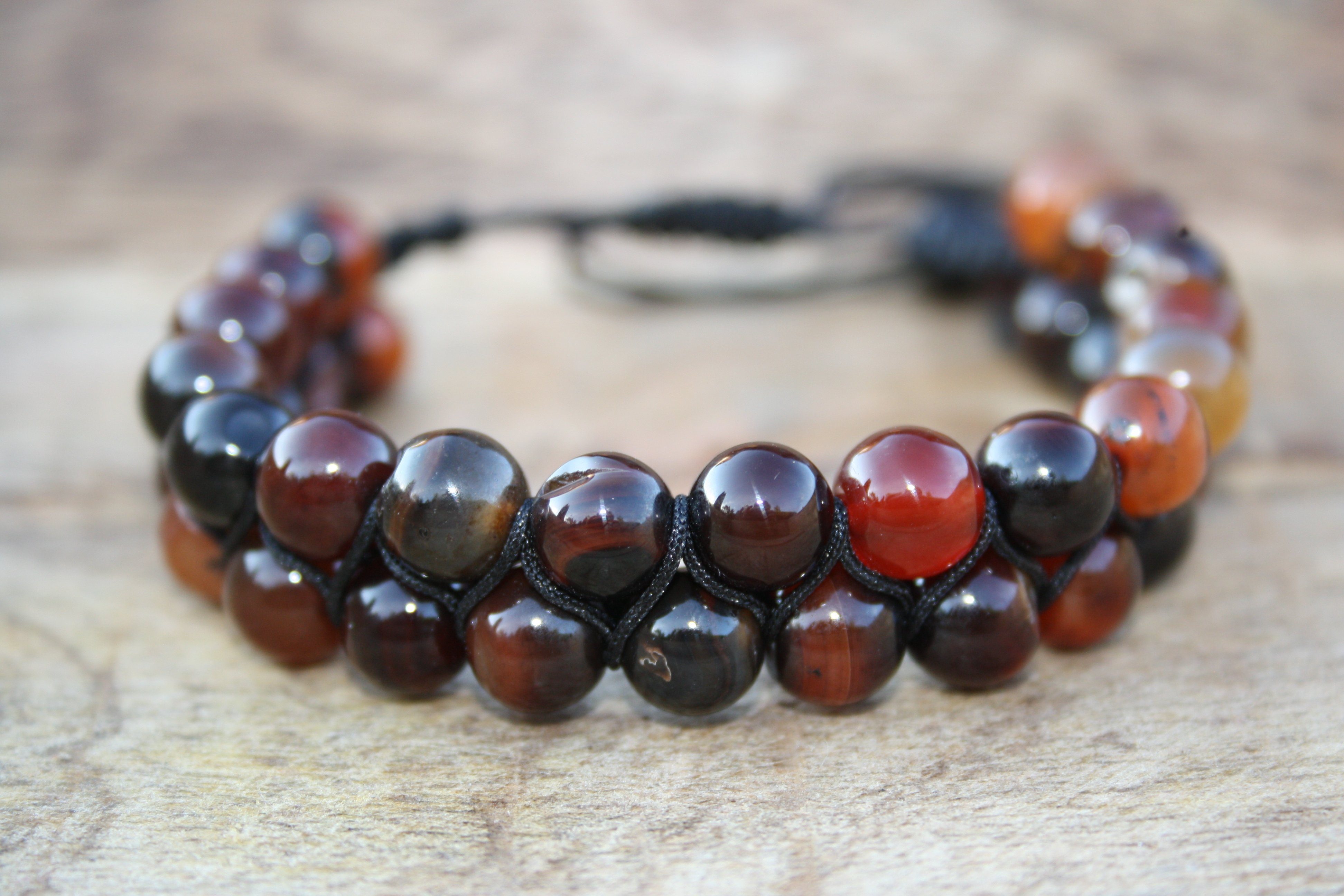 NAHLE Armband Verstellbares Armband mit Achat günstig online kaufen