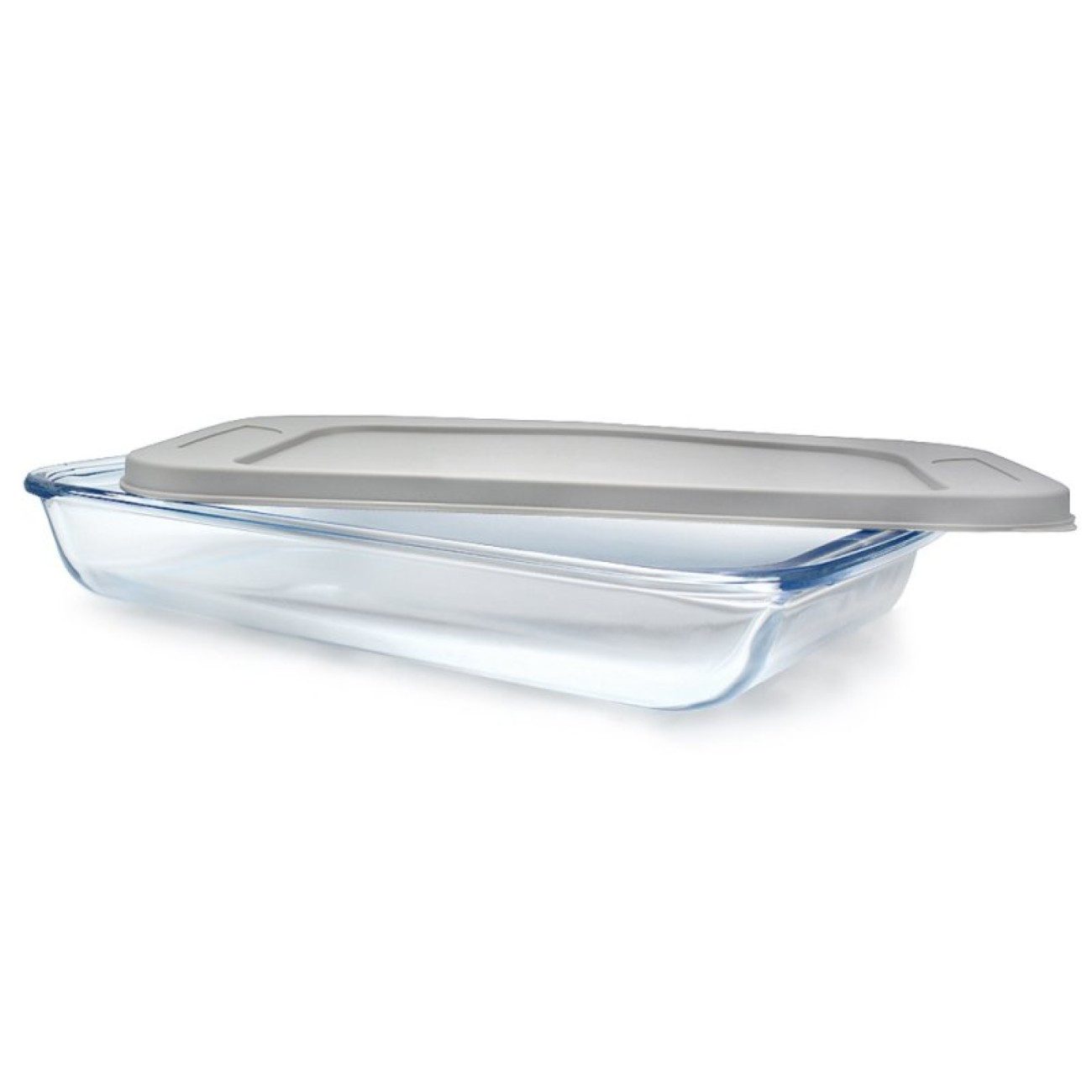 bahama Auflaufform, Borosilikatglas, (1-St), aus Borosilikatglas, mit Deckel