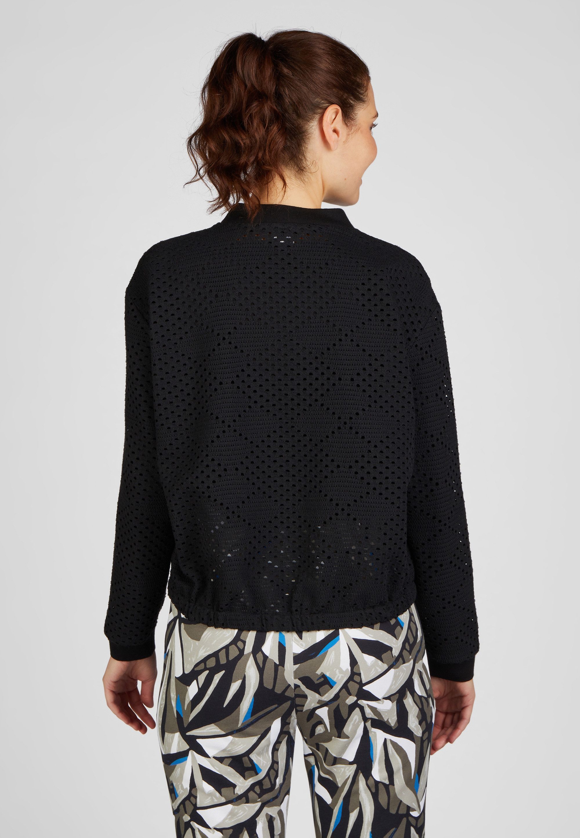 Rabe Sommerjacke mit Lochmuster günstig online kaufen