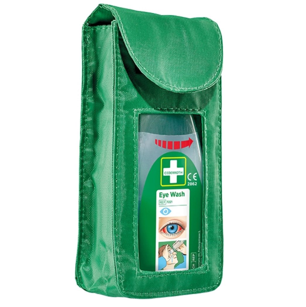 Cederroth Erste-Hilfe-Set Cederroth Augendusche im Taschenformat, (Augenspülflasche mobil, 1 St), Steril und ohne Konservierungsmittel, Einwegprodukt