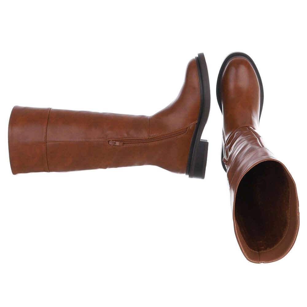 Ital-Design Elegante knöchelhohe Stiefel für Damen, vielseitig und komforta günstig online kaufen