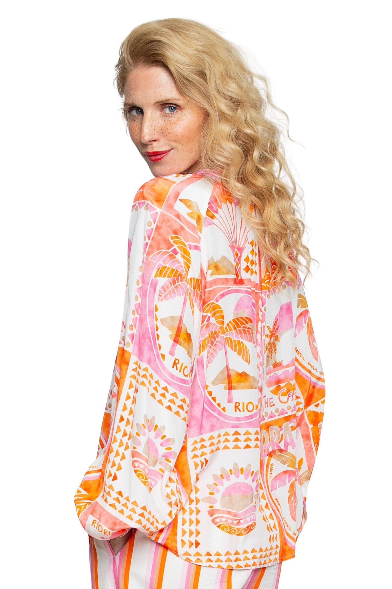 Emily Van Den Bergh Schlupfbluse Damenbluse 8933-010 günstig online kaufen