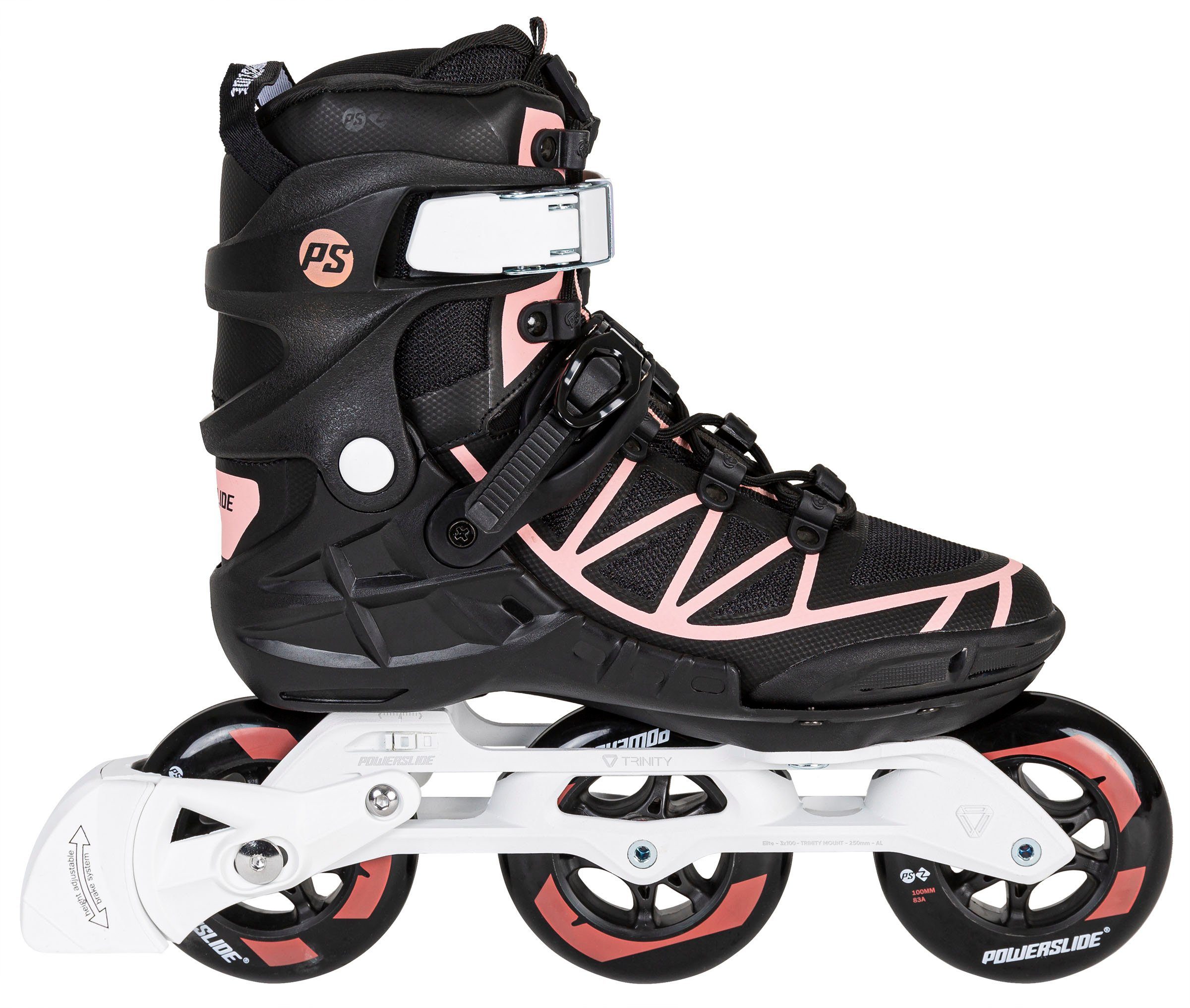 Powerslide Inlineskates Phuzion Argon Coral 100