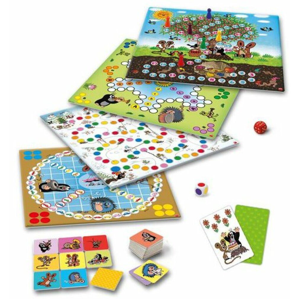 Dino Spiel Fröhliche Игры mit Maulwurf