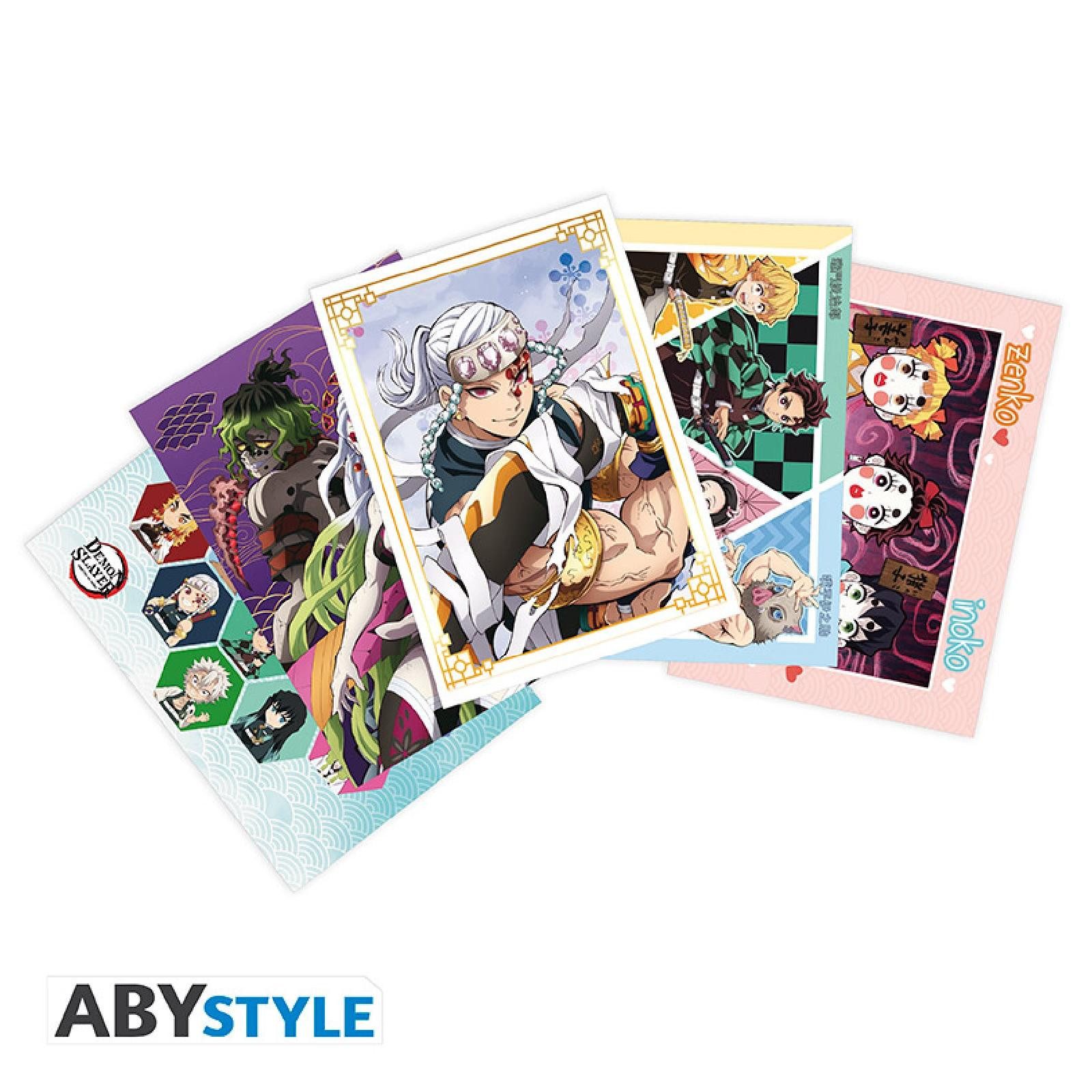 Merchandise-Figur DEMON SLAYER - Postcards - Entertainment District Arc (14,8x10,5)
