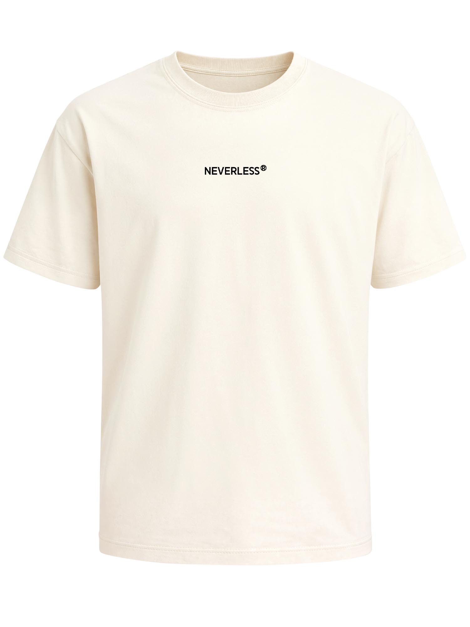 Neverless Oversize-Shirt Herren T-Shirt - Wild Flowers - Oversized Relaxed Fit Printshirt mit Print