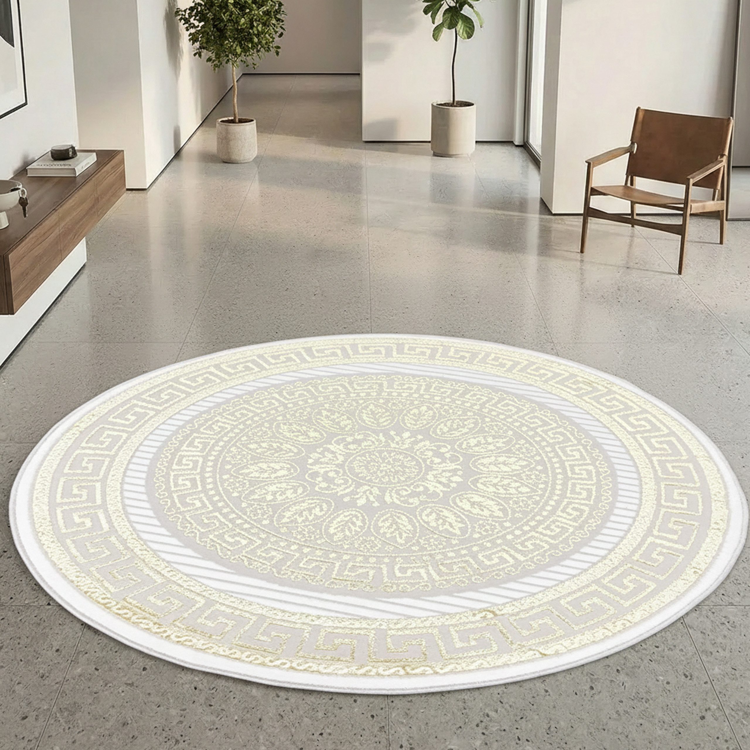 TeppichHome24 Teppich Teppich Designer Teppich in verschiedenen Farben, rechteckig, Höhe: 8 mm, pflegeleicht, robust, langlebig