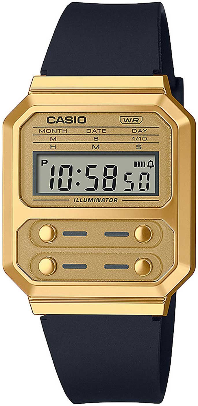 CASIO Quarzuhr A100WEFG-9AEF Herrenuhr