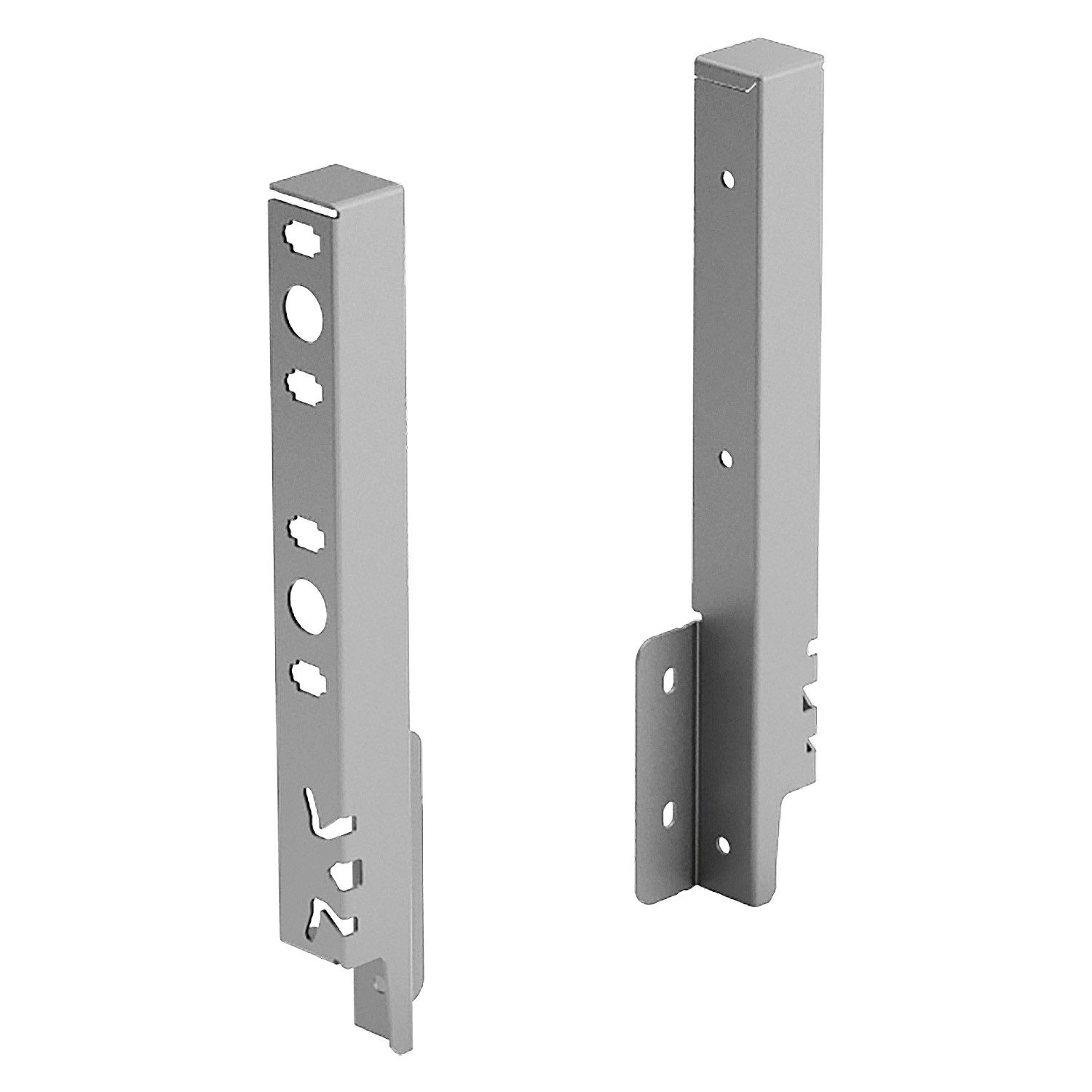 Möbelbeschlag ArciTech Rückwandverbinder Set Höhe: 218 mm silber