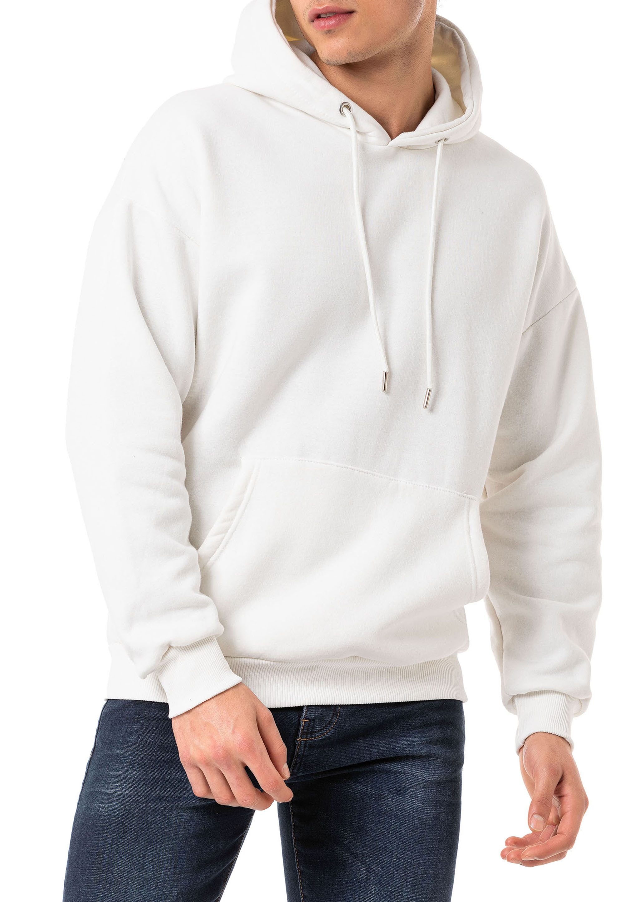 RedBridge Hoodie mit Kängurutasche Kapuzenpullover Klassisch Casual