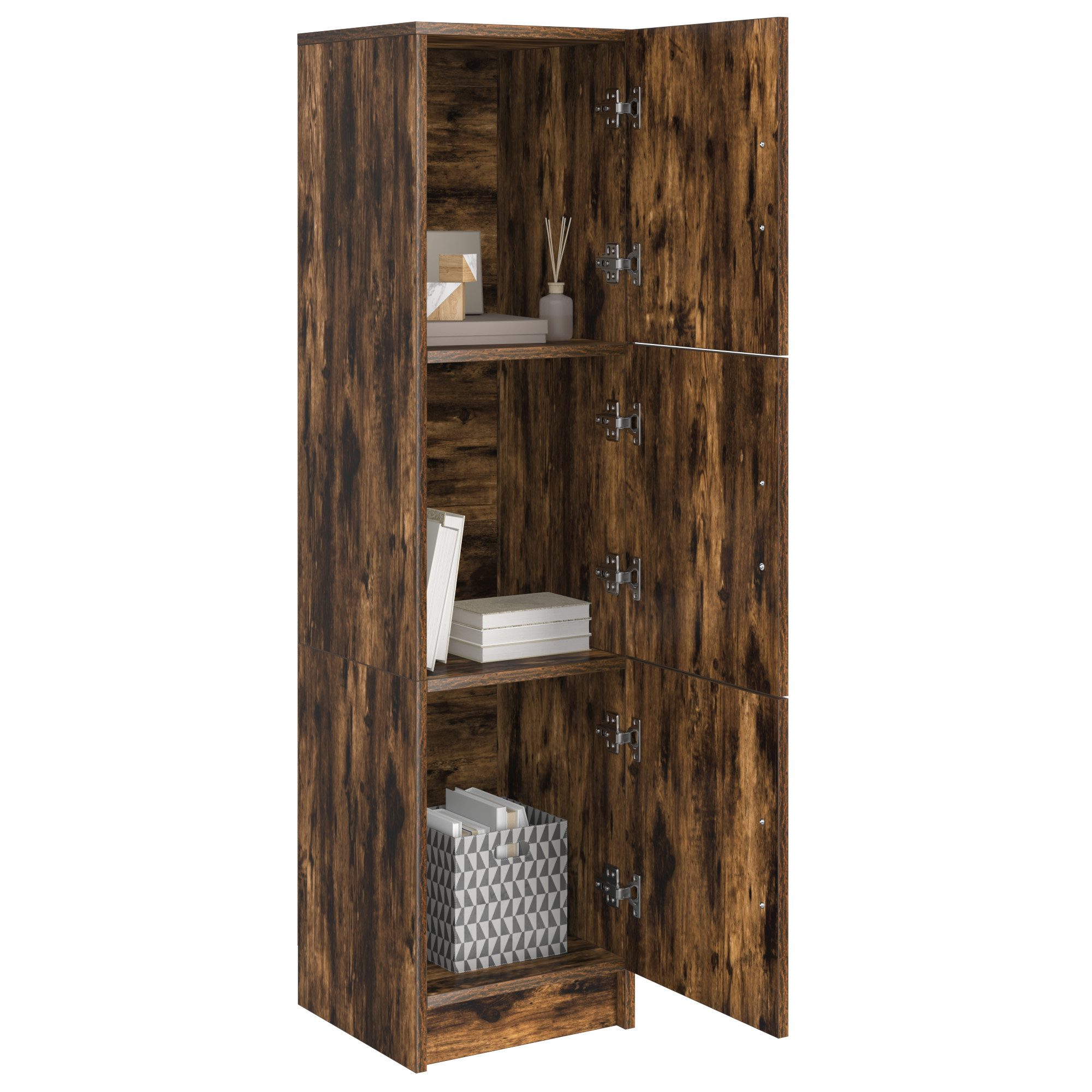 vidaXL Sideboard Geräuchertes Eichen-Sideboard Geräucherte Eiche günstig online kaufen