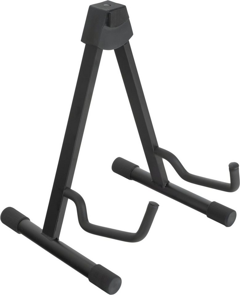 Classic Cantabile Gitarrenständer GS-2009A Stativ für Akustikgitarren und -bässe, (1-tlg), 3-fach verstellbar - zusammenlegbar