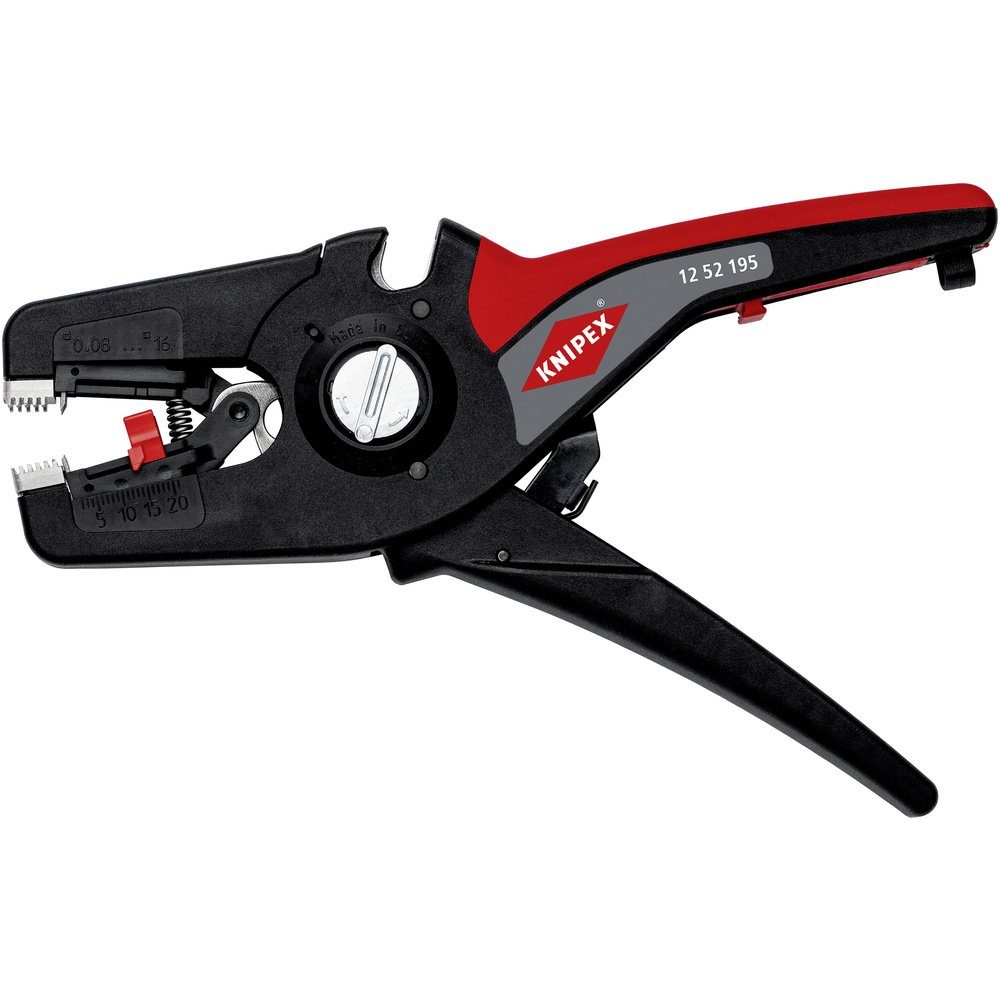 Knipex Abisolierzange Knipex PreciStrip 16 12 52 195 Automatische Abisolierzange 0.08 bi