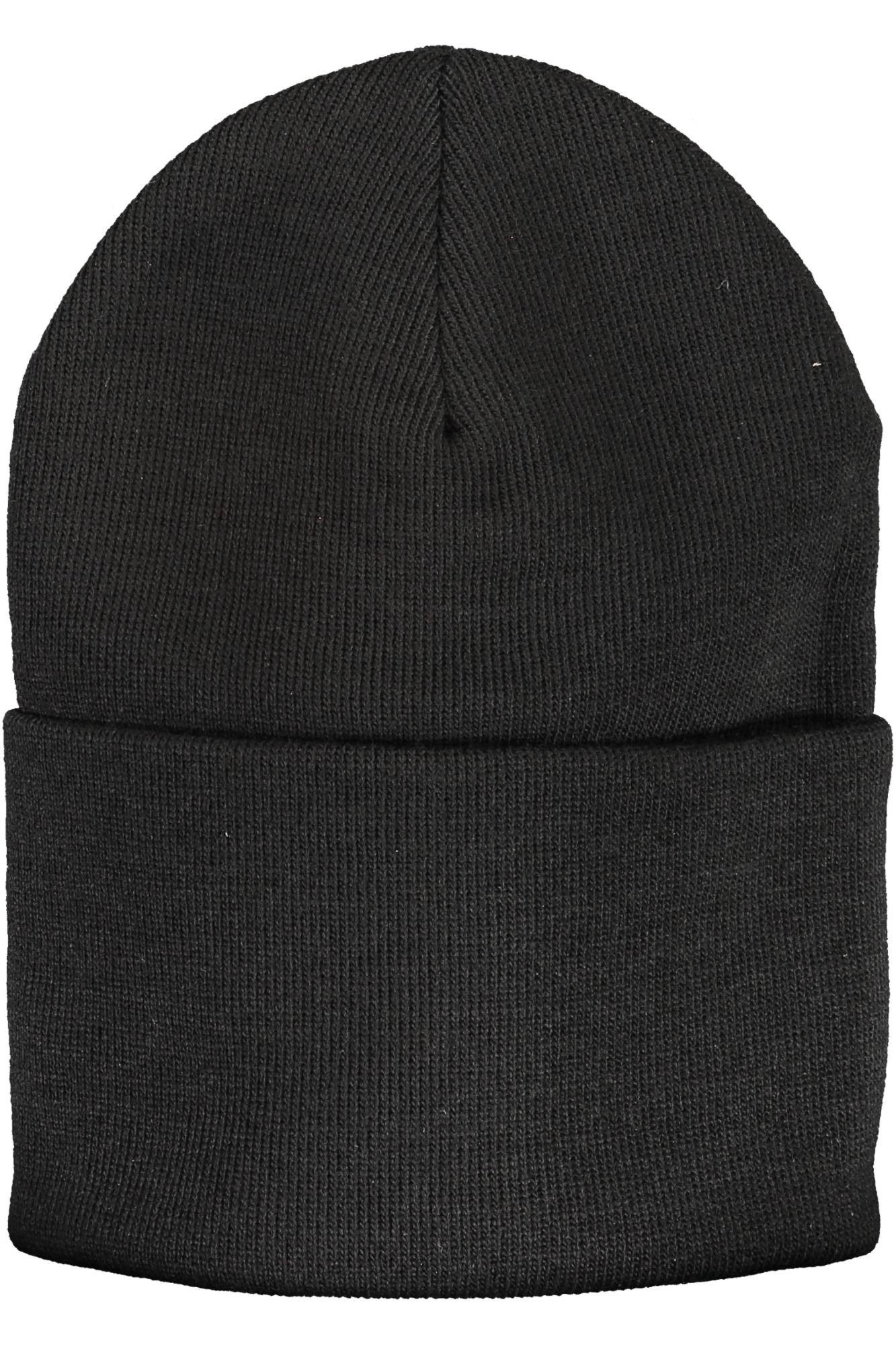 Levi's® Strickmütze Schwarze Herrenmütze mit Logo - Stylisch und Praktisch für jeden Tag