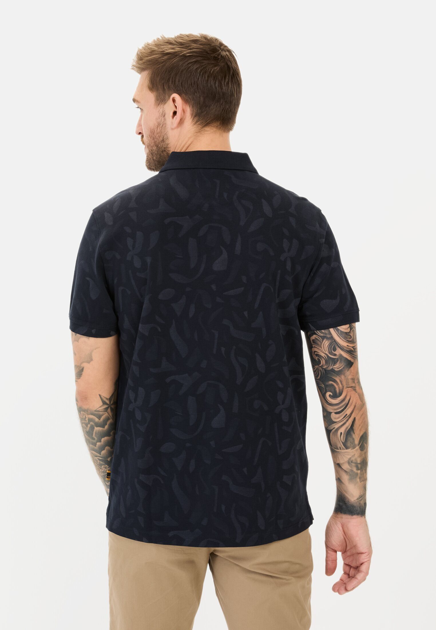 camel active Poloshirt aus reiner Baumwolle günstig online kaufen