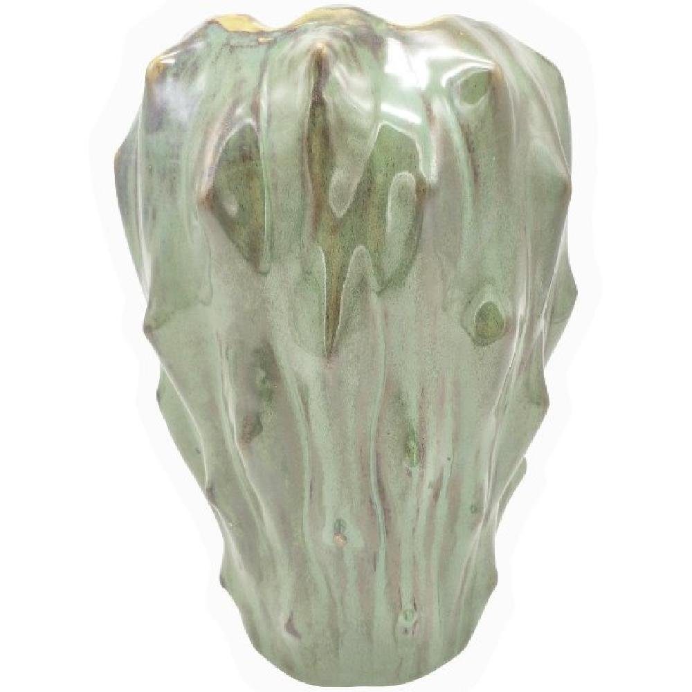 Present Vase Flora (27cm) Time Dark Dekoobjekt Green