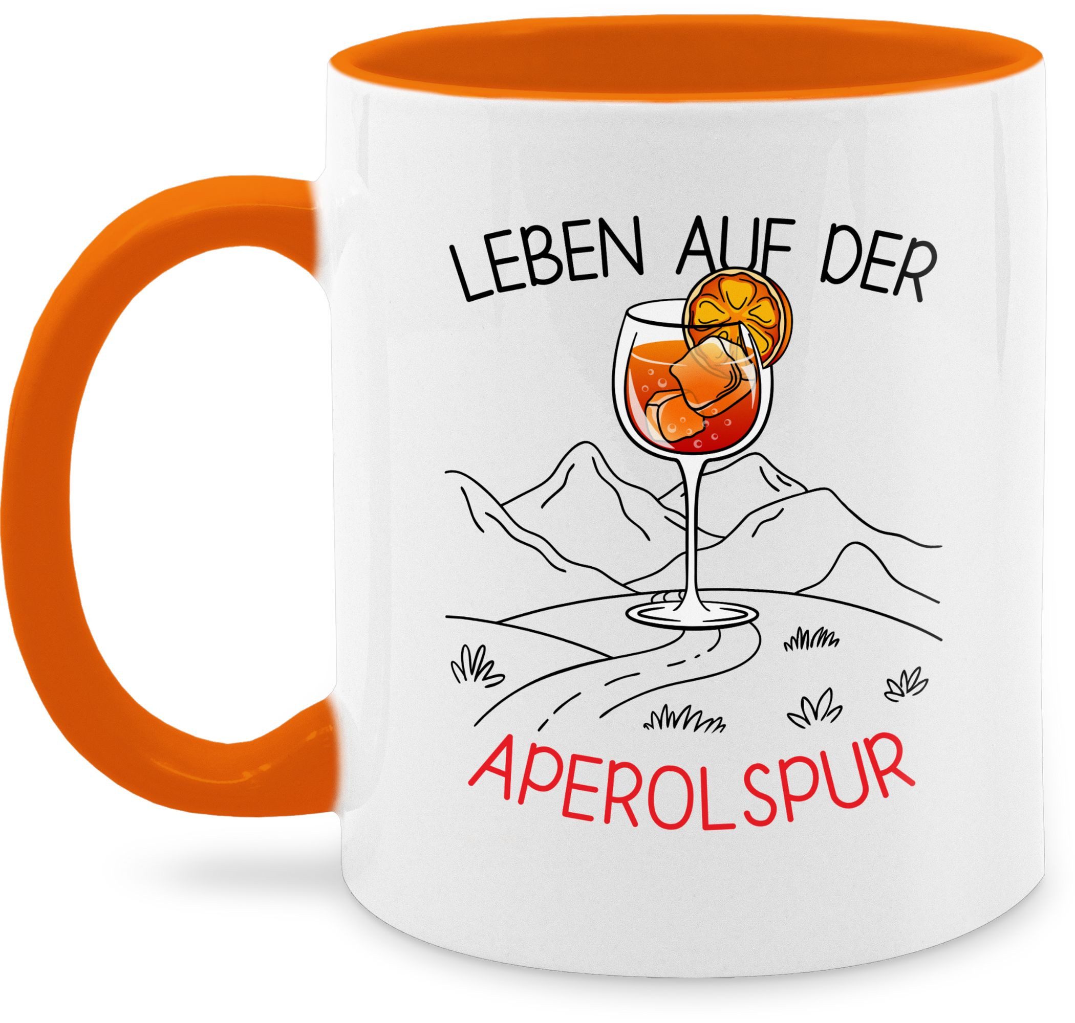 GRAVURZEILE Tazza con motivo Aperol Spritz – Caffè perché è troppo presto per Aperol – Regalo Aperol per uomini, donne, fidanzate – Regalo per gli amanti degli aperoli – Blu