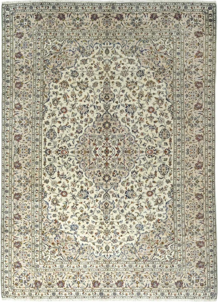 Orientteppich Keshan 246x334 Handgeknüpfter Orientteppich / Perserteppich, Nain Trading, rechteckig, Höhe: 12 mm