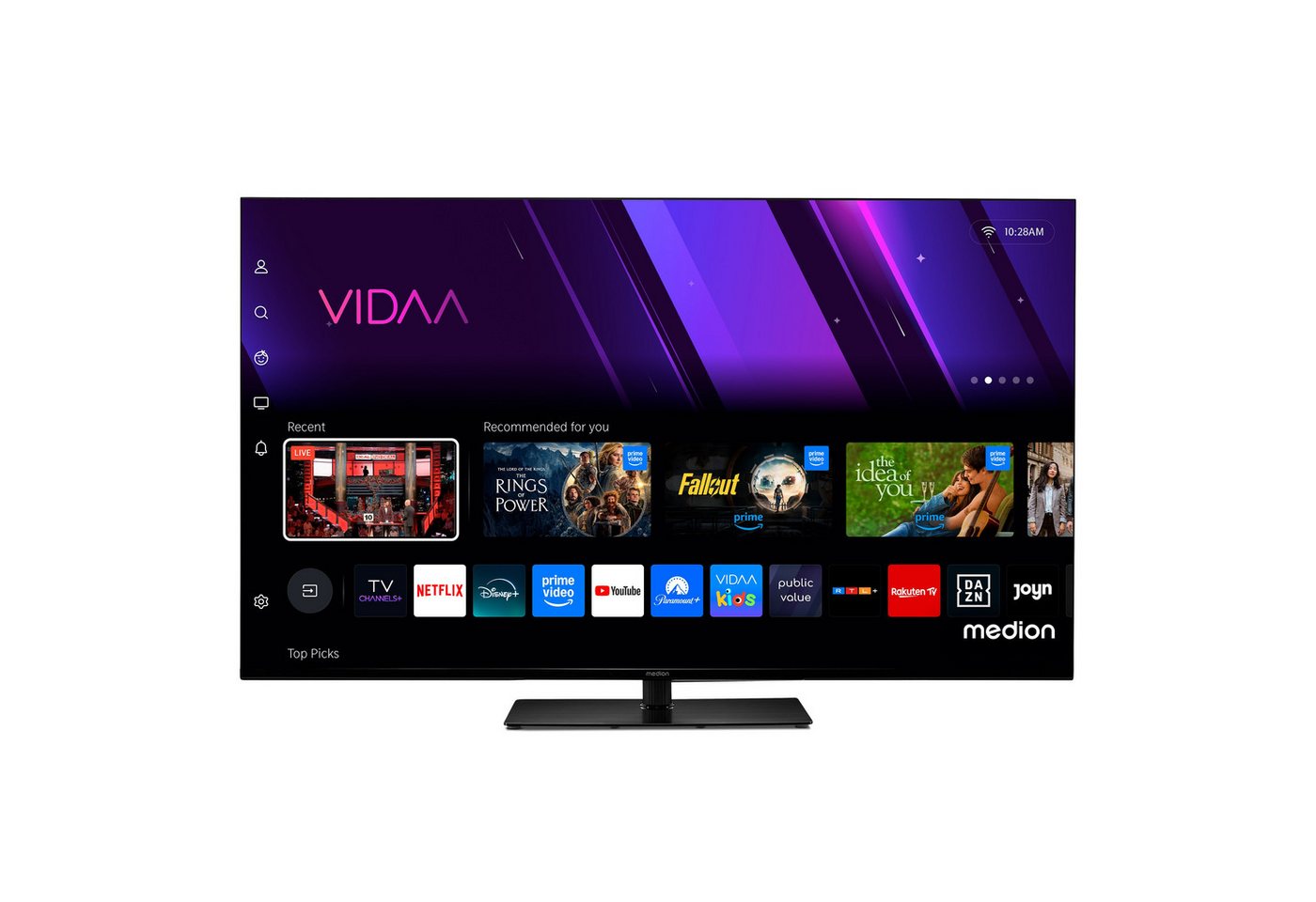 Medion® MD850300 LCD-LED Fernseher (125.7 cm/50 Zoll, 4K Ultra HD) schwarz ! RABATT: 28.72% Medion® MD850300 LCD-LED Fernseher (125.7 cm/50 Zoll, 4K Ultra HD) schwarz ! RABATT: 28.72%