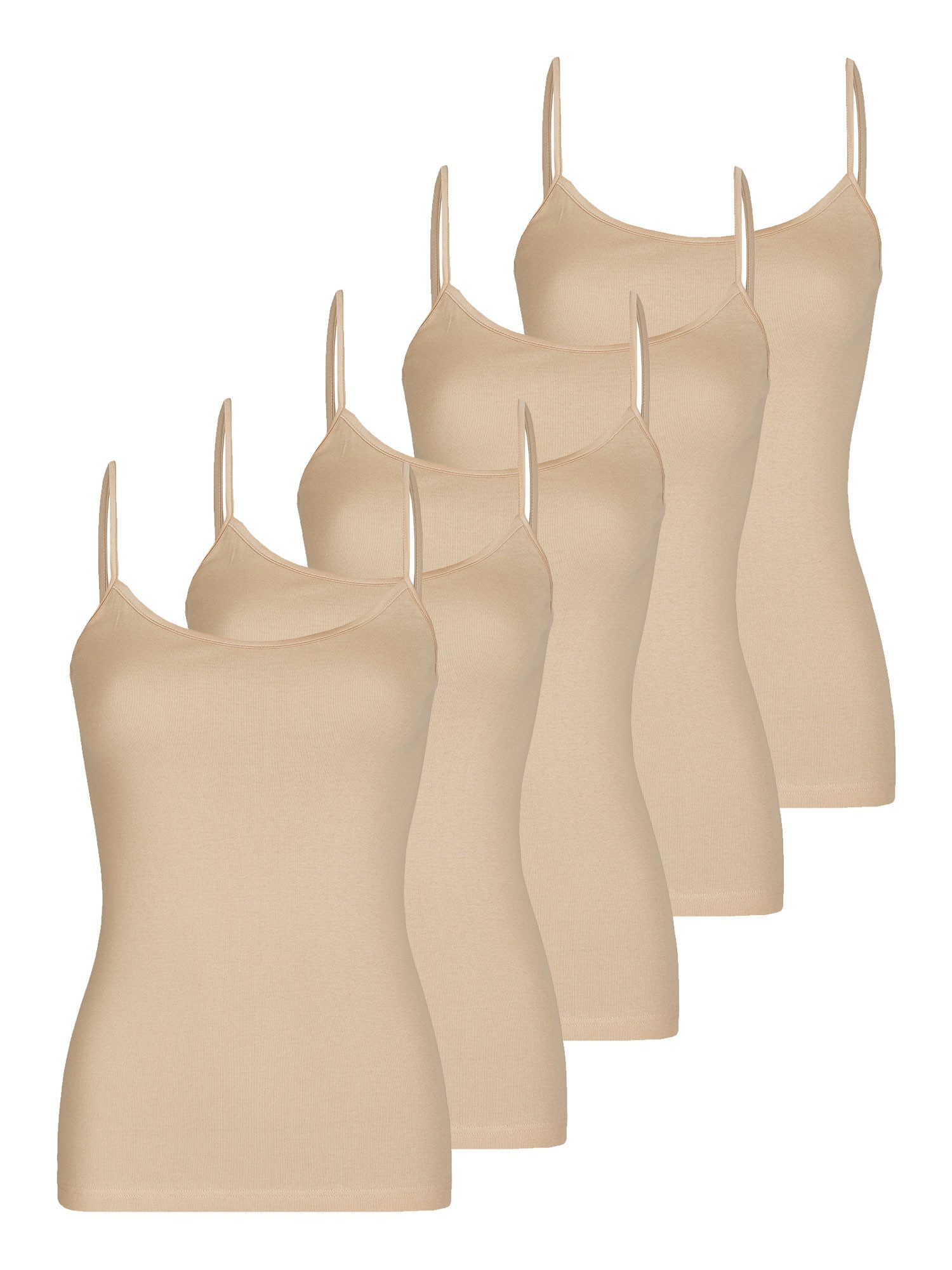 Achseltop 5er Pack Trägerhemd Daily