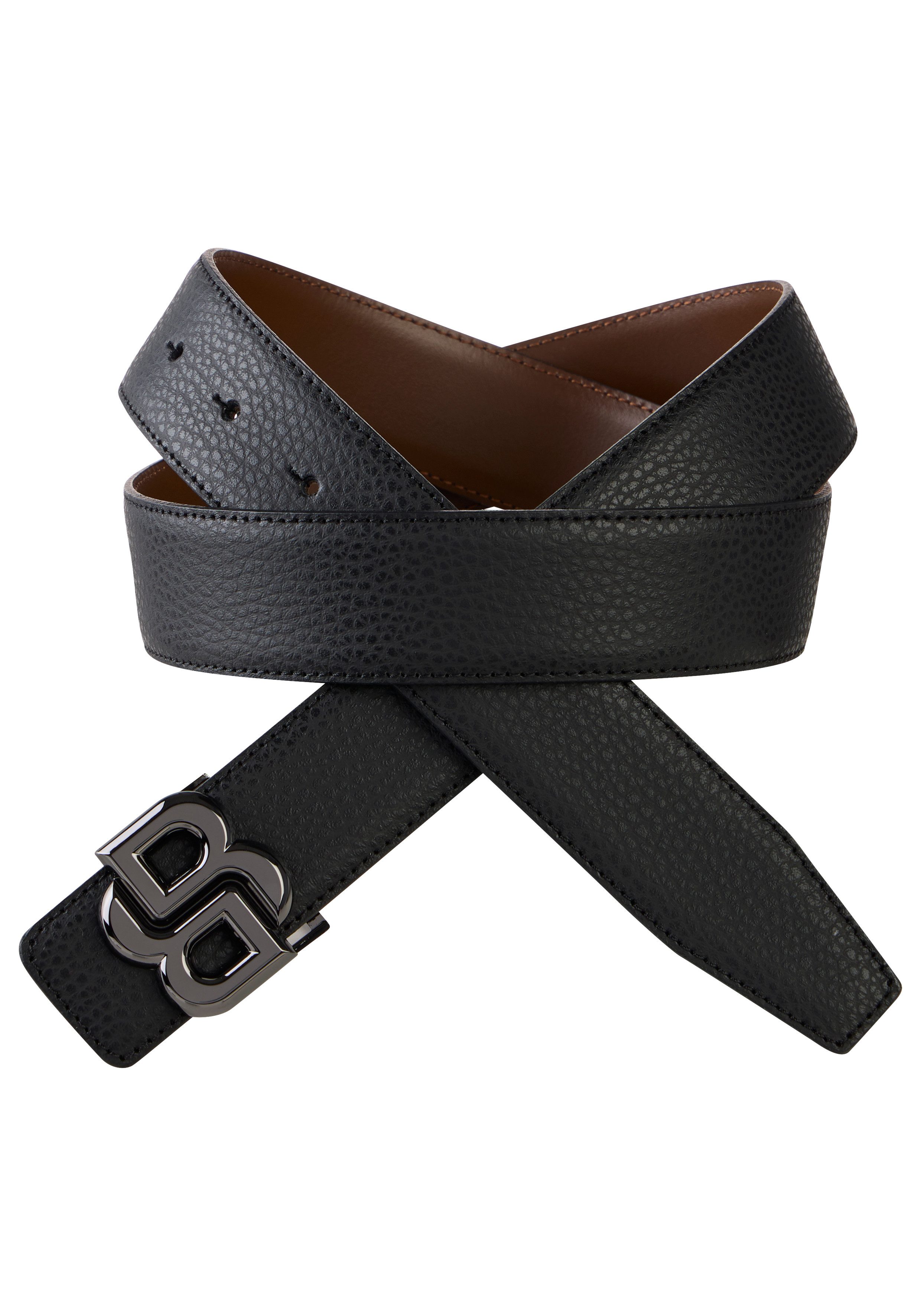 BOSS Wendegürtel B_Icon-Gr-St Sr35 aus italienischem Leder