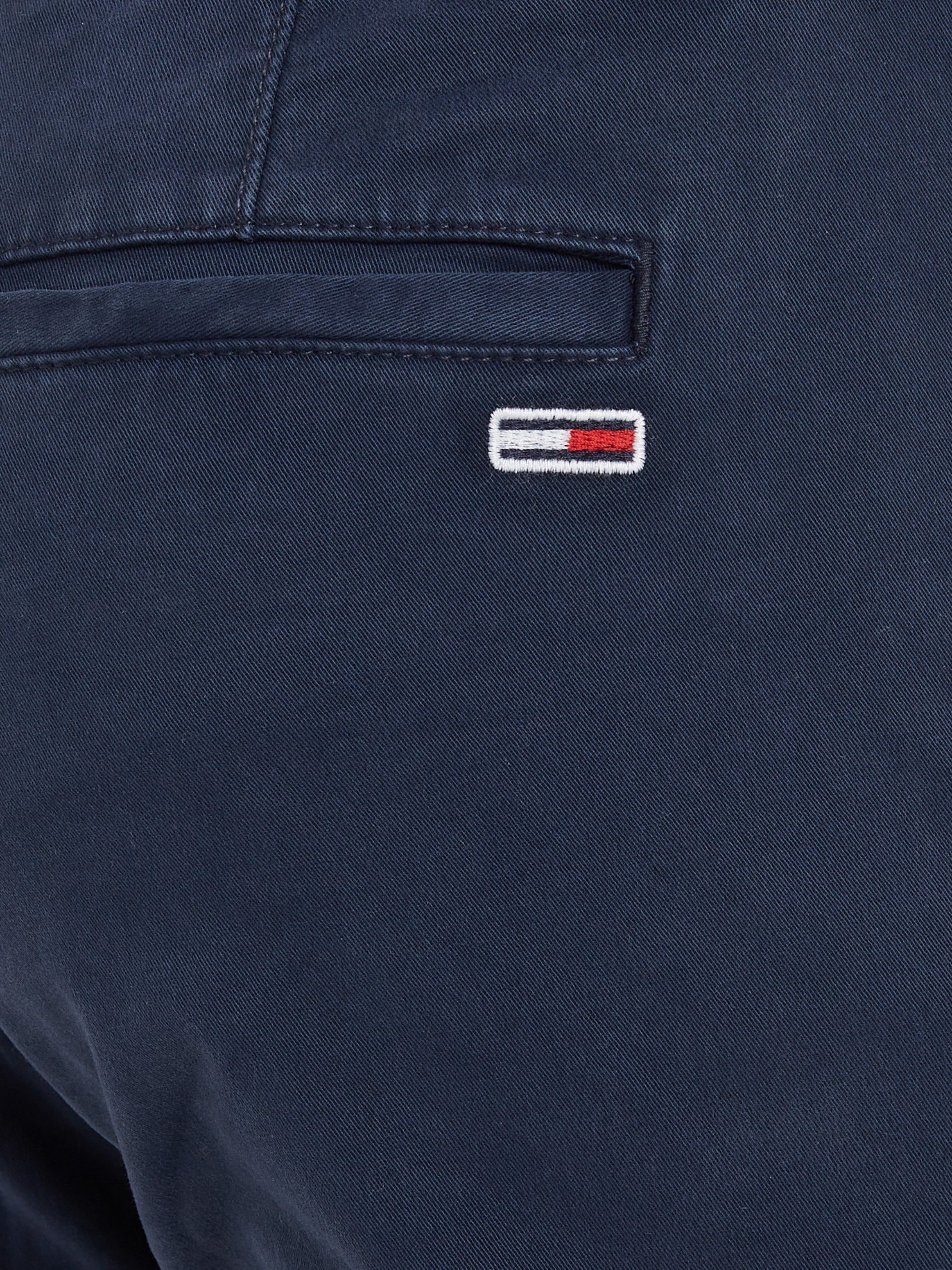 Tommy Jeans Chinohose TJM SCANTON mit Markenlabel