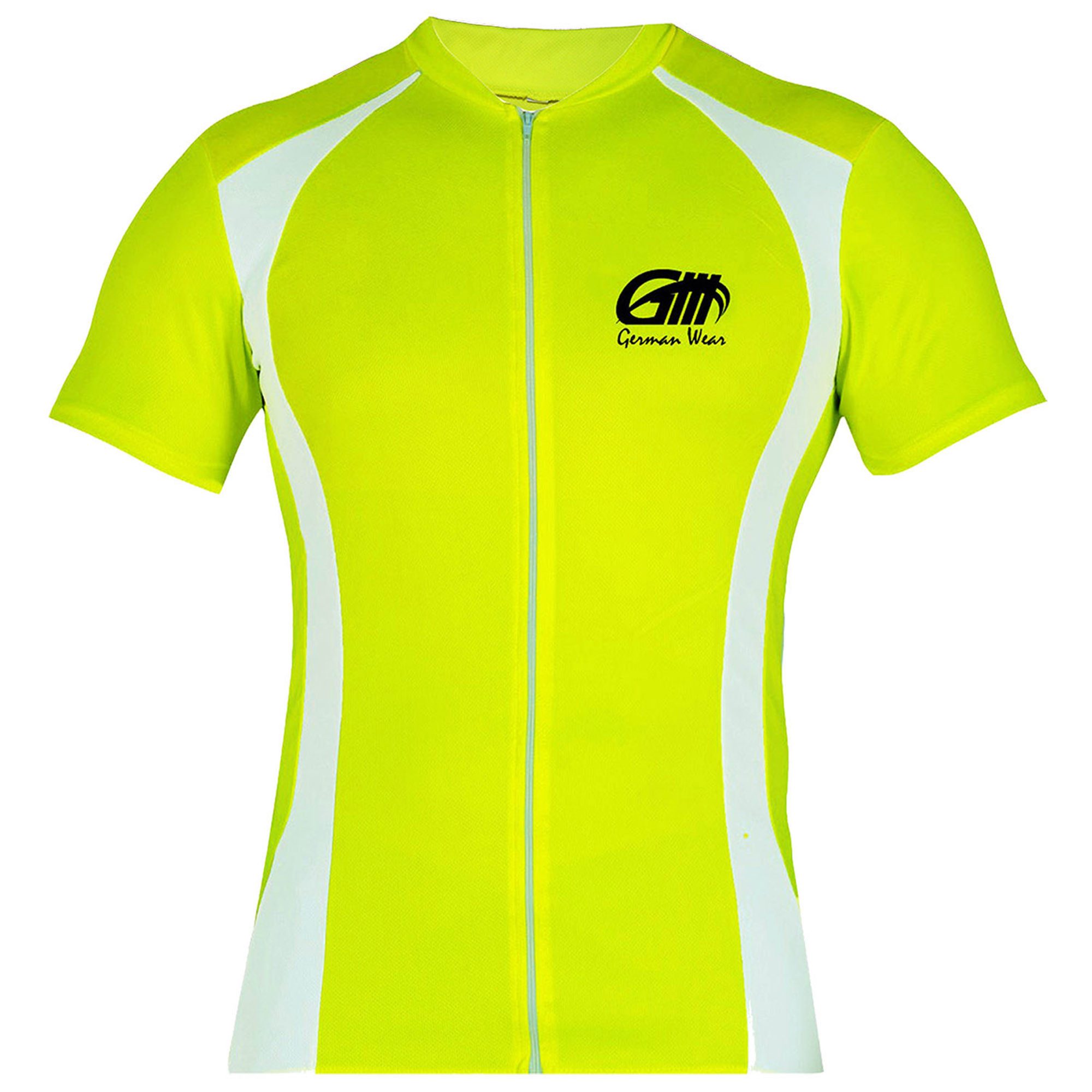 German Wear Radtrikot 295 Jersey Neon Green Herren Radler Jersey NeonGelb