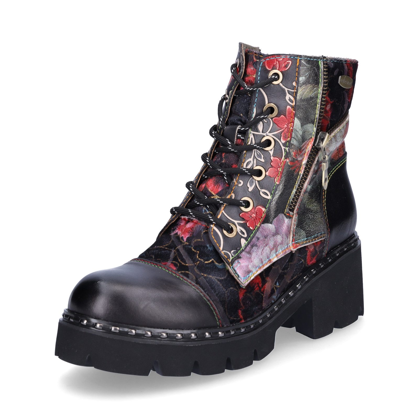 LAURA VITA Laura Vita Damen Schnürboot schwarz Schnürboots günstig online kaufen