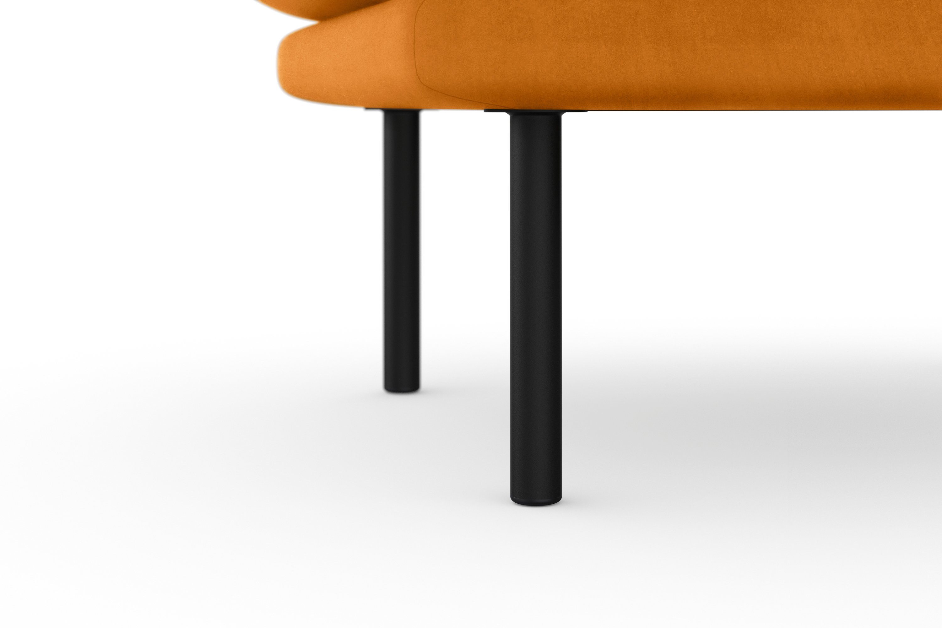 OTTO home Polsterhocker Stine, Besonderes Design durch Kissenoptik und Keder