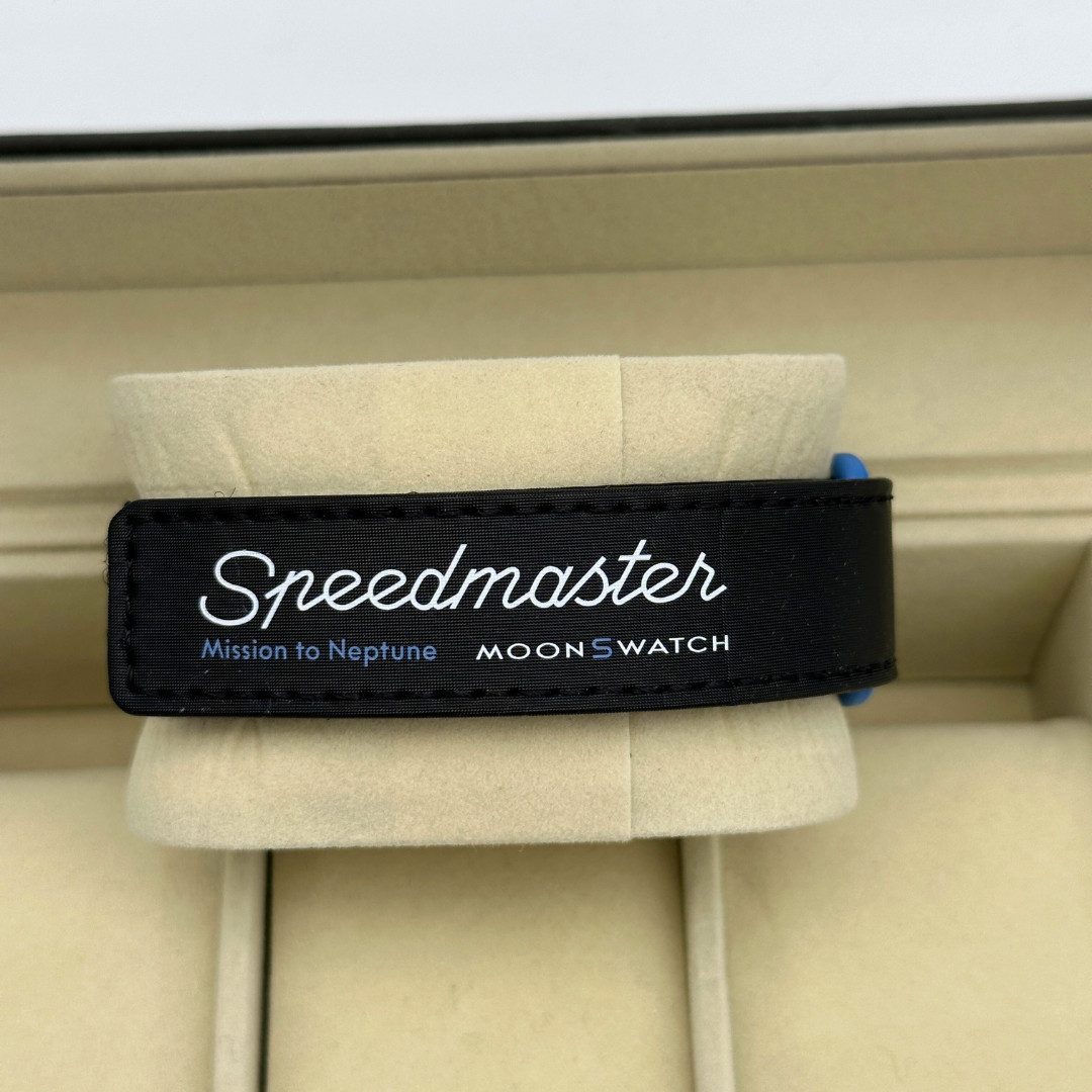 Swatch Chronograph Swatch Omega Moonswatch Mission to Neptune SO33N100 Mission to Neptune, Moonswatch