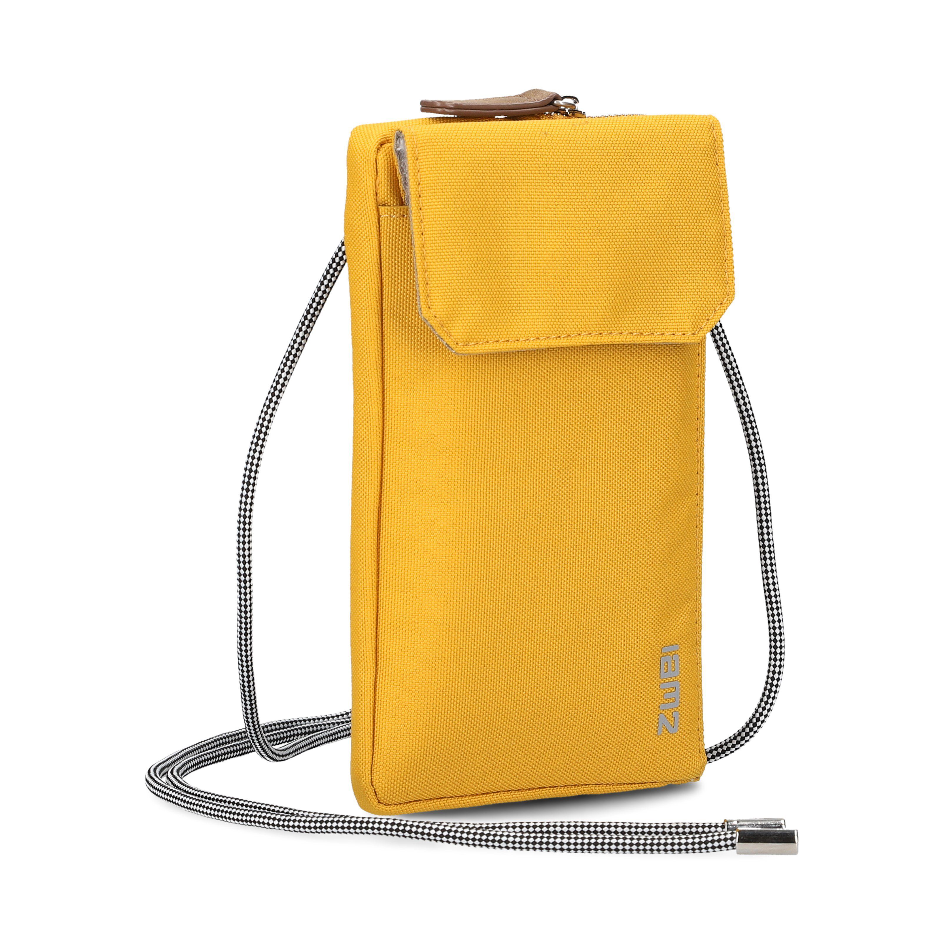 Zwei Handytasche Zwei Phone-Bag Smartphone-Tasche OP30, yellow Olli und Geldbeutel