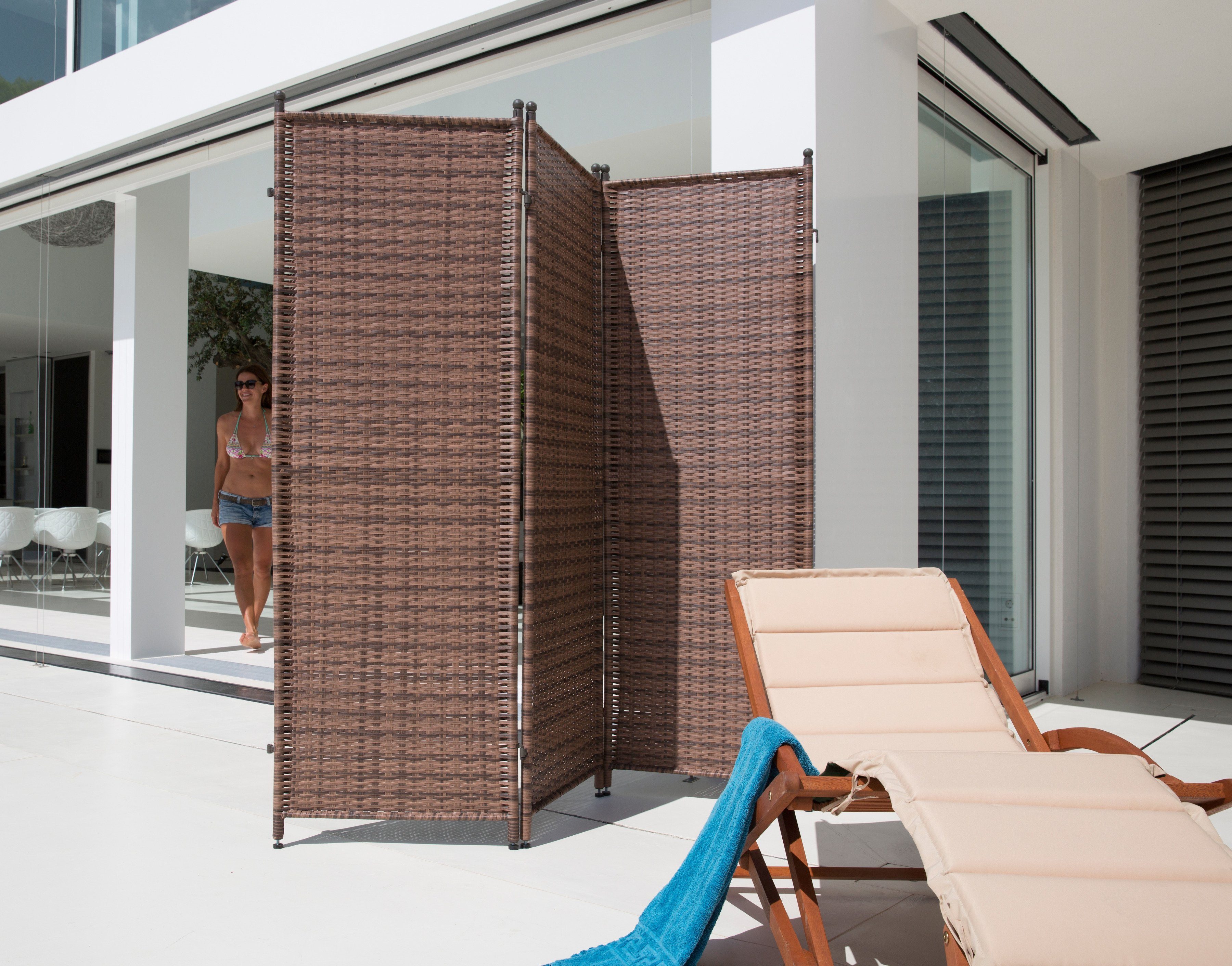 MERXX Paravent Paravent Geflecht, TOPSELLER! (3 St., Paravent, OTTOs Choice günstig online kaufen