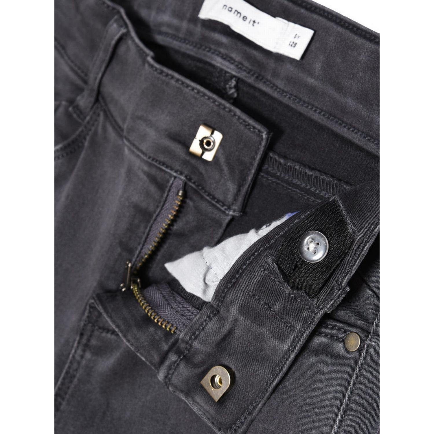 Name It Skinny-fit-Jeans Name It Mädchen Super-Stretch-Jeans mit Nahtdetails